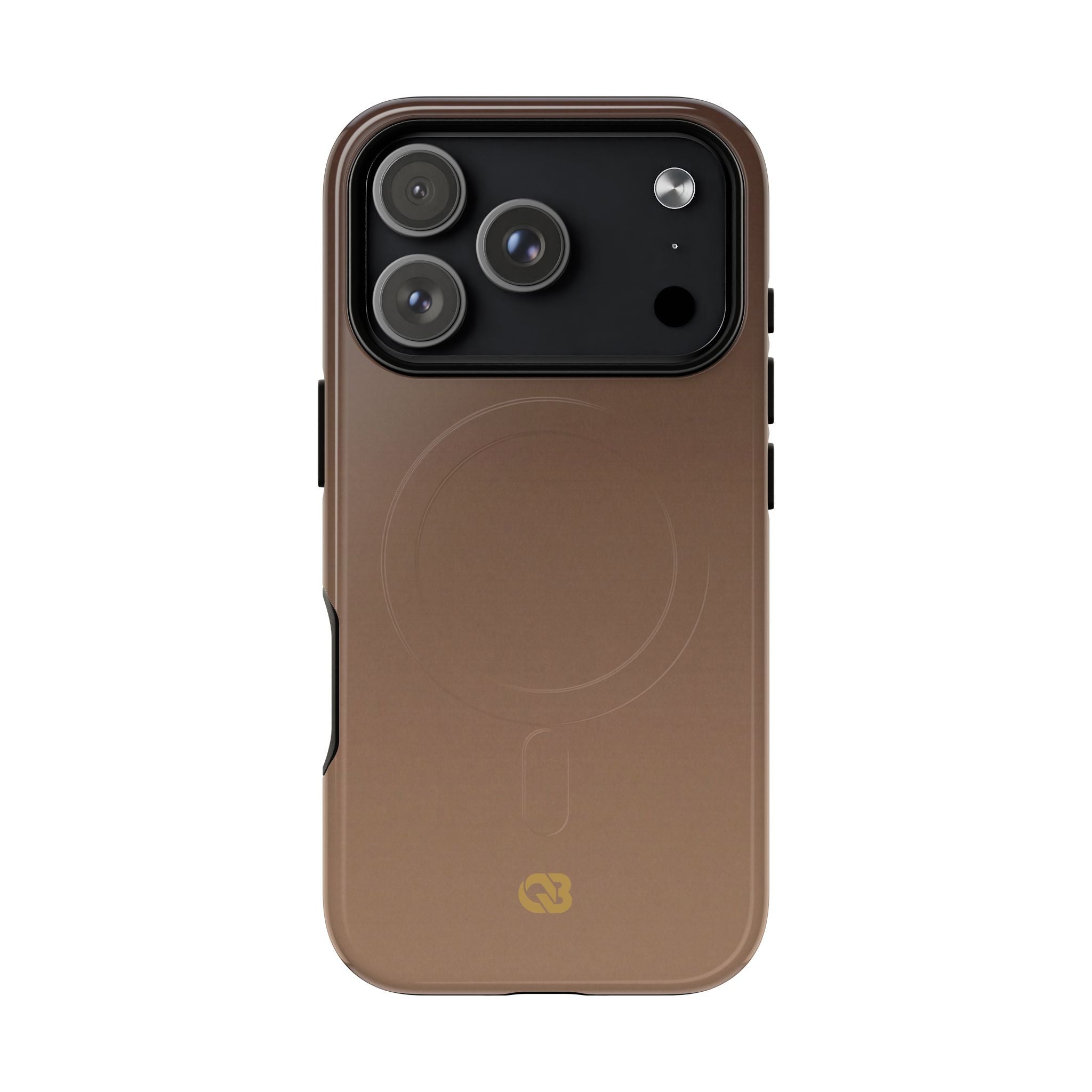 Brown Tough 2.0 Magsafe Phone Case for iPhone - Smoked Caramel Fade