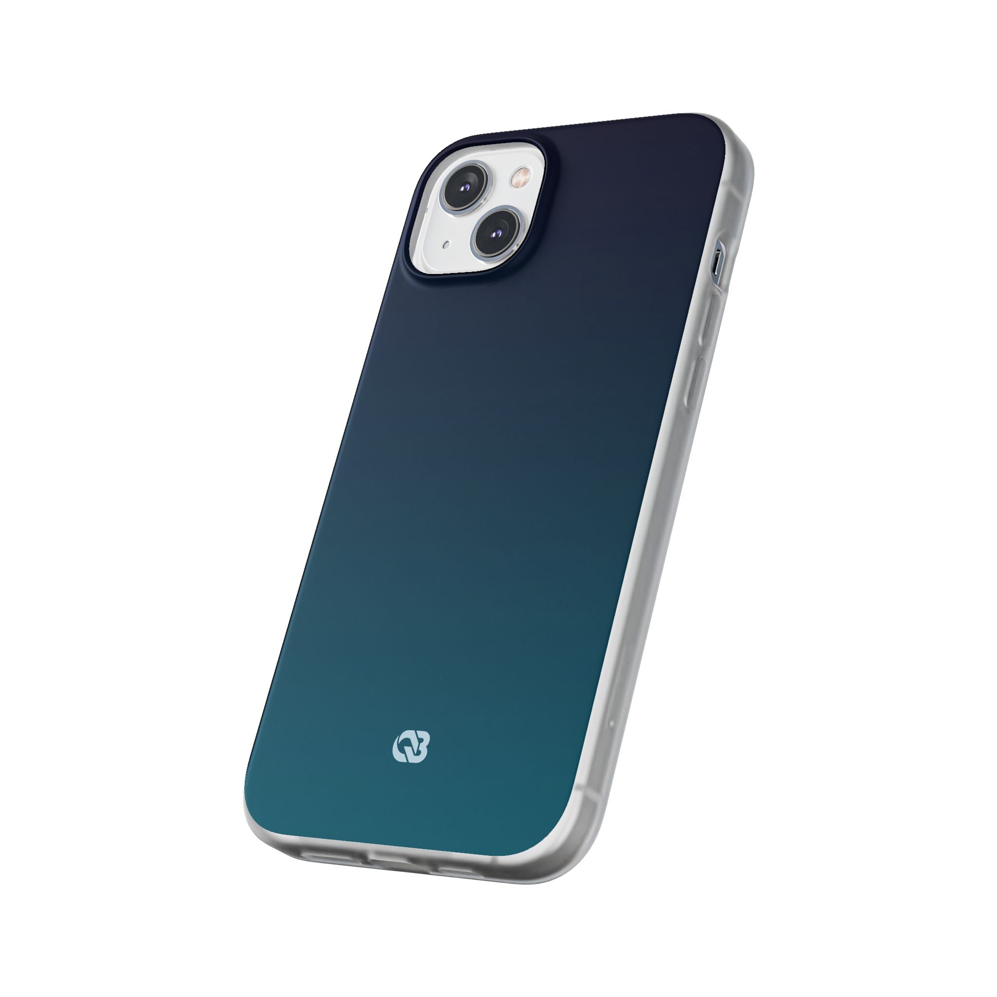 Teal Lite Phone Case for iPhone - Abyss Teal Haze