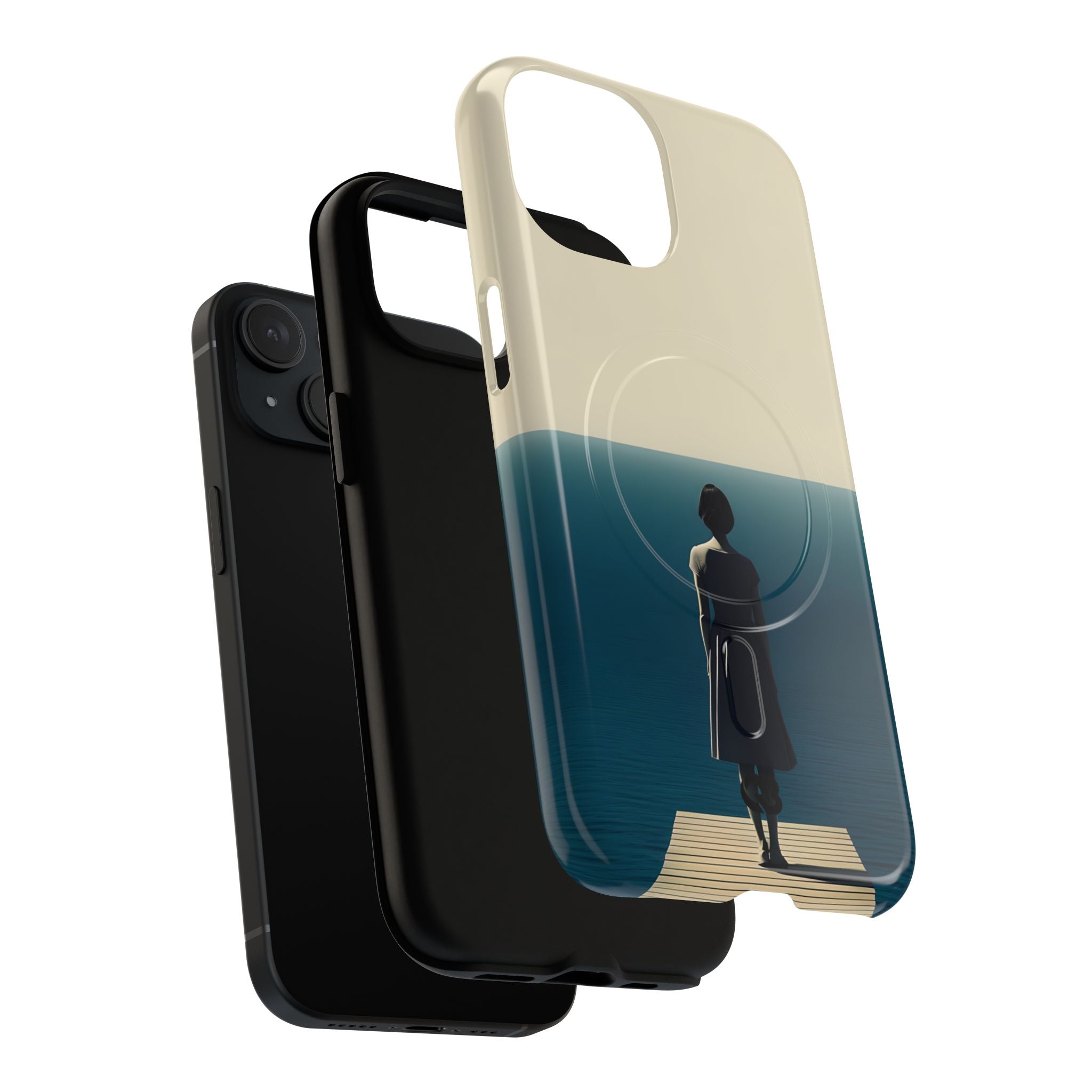 Solitary Blue Horizon · Tough+ Magsafe