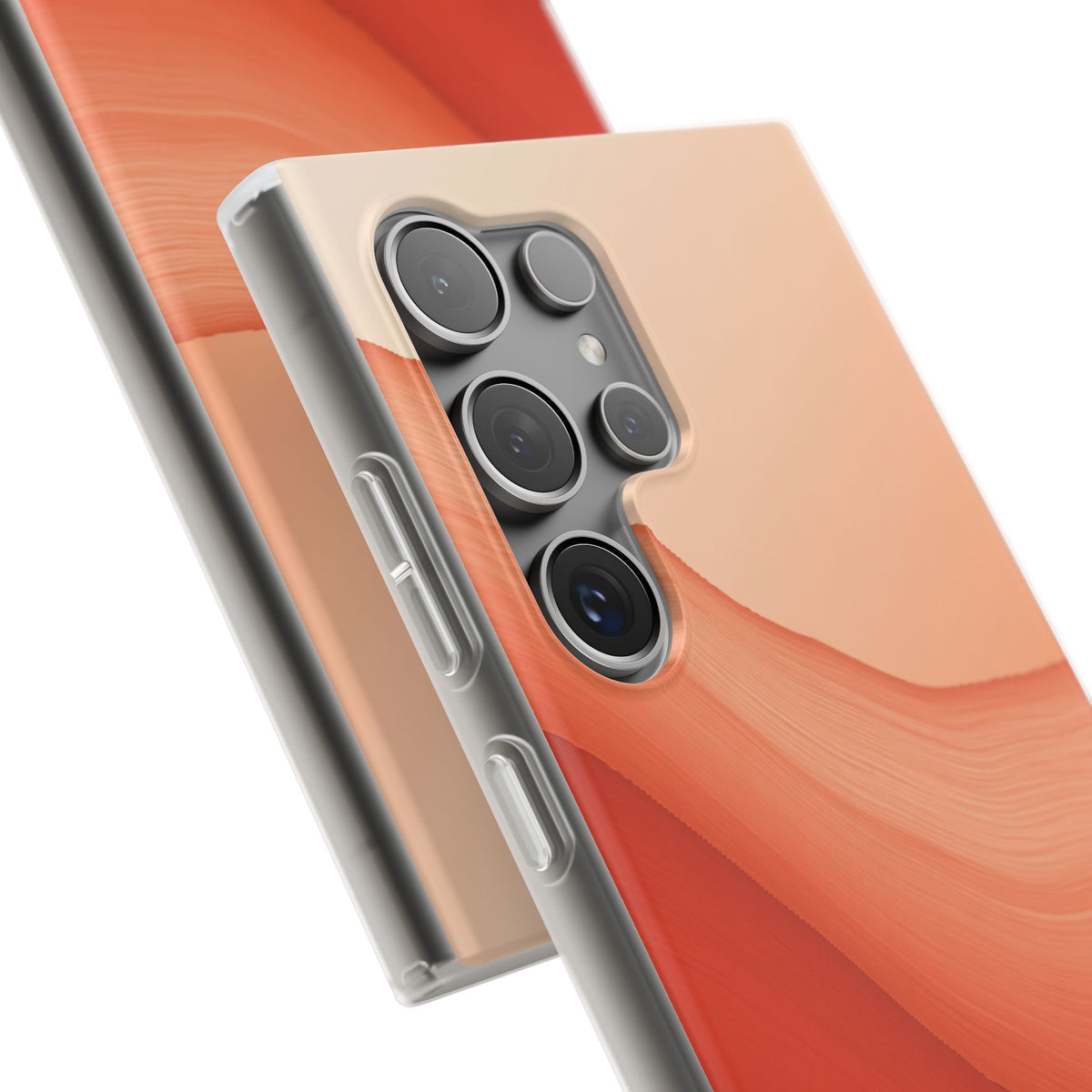 Terracotta Flow · Lite Phone Case for Samsung · Orange