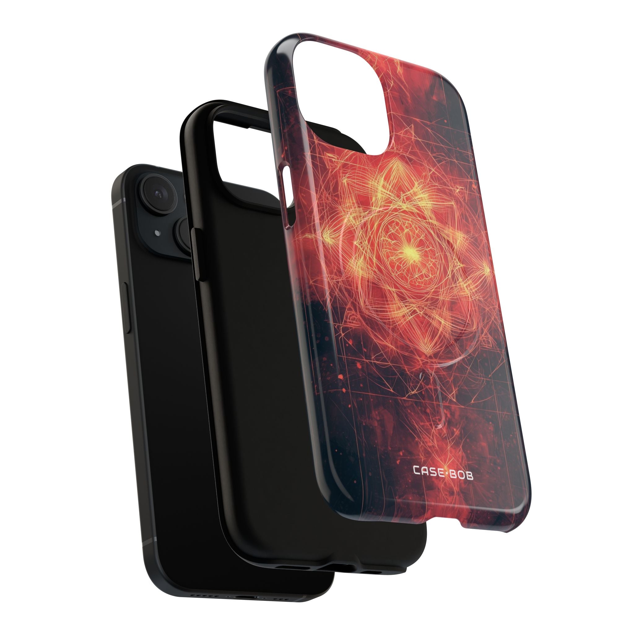 Radiant Mandala iPhone 15 Case - Tough+