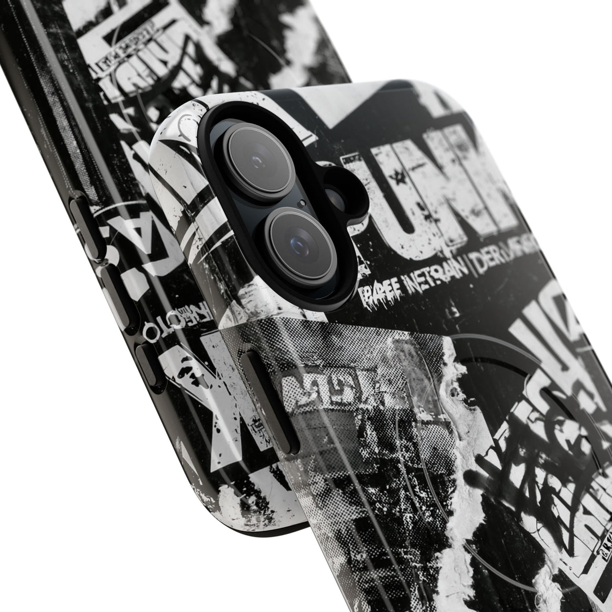 Underground Punk Collage · Tough 2.0 Magnetic Phone Case for iPhone · Black