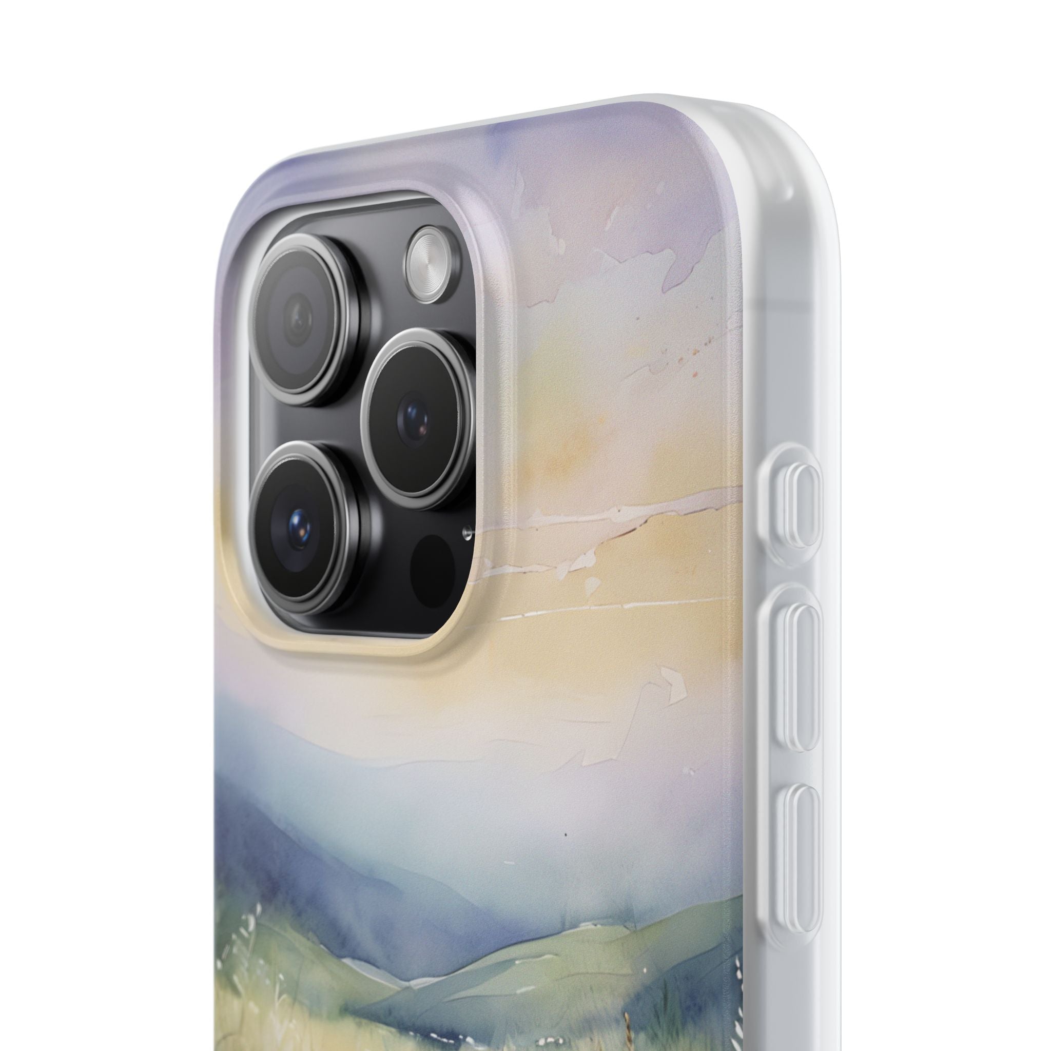 Pastel Shore Drift · Soft Case na iPhone