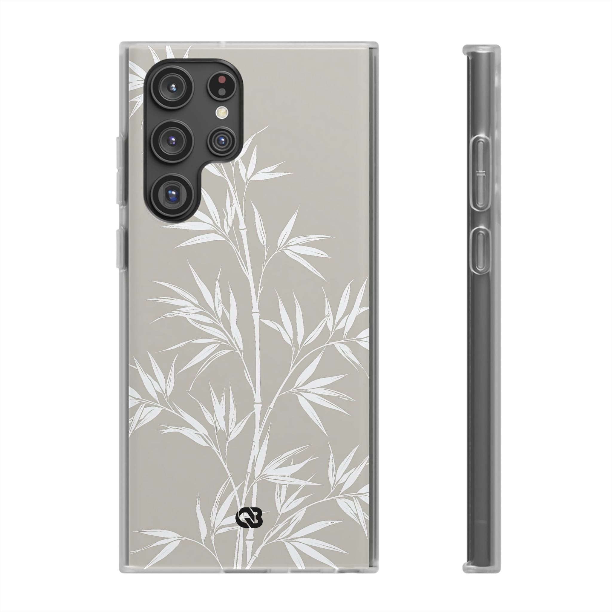 Beige Lite Phone Case for Samsung - Sandstone Bamboo Stalks