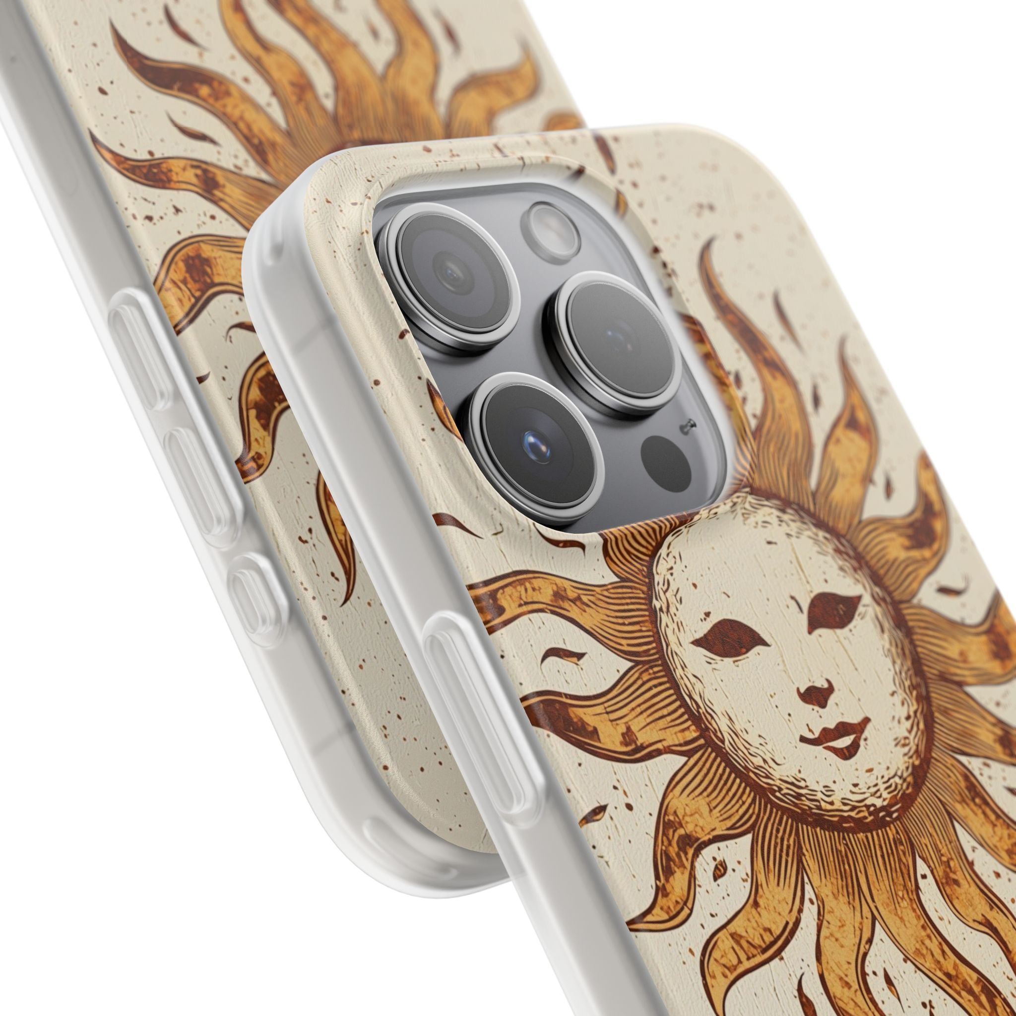 Rustic Solar Mask · Soft Mobilskal för iPhone