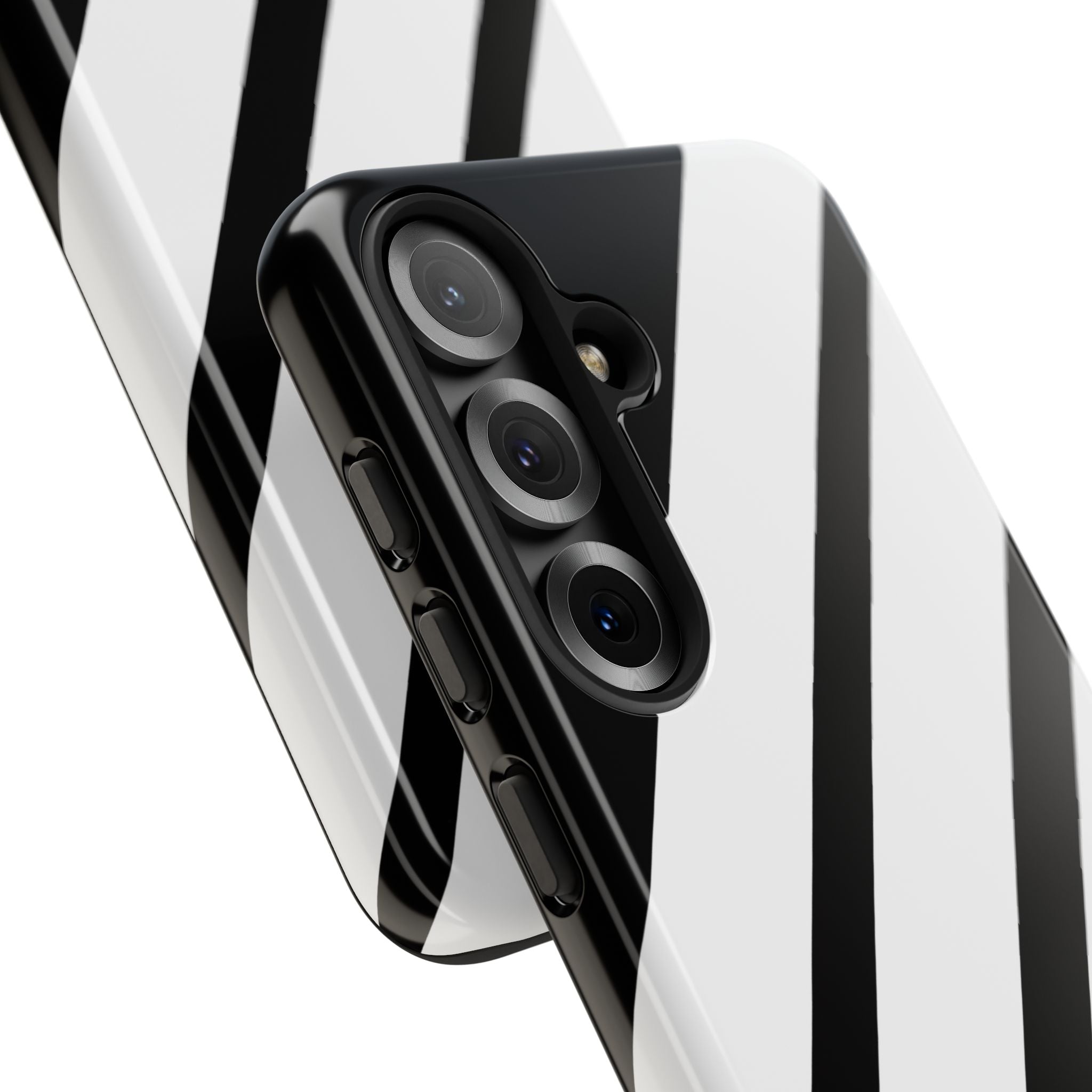 Obsidian White Bars · Tough Handyhülle für Samsung