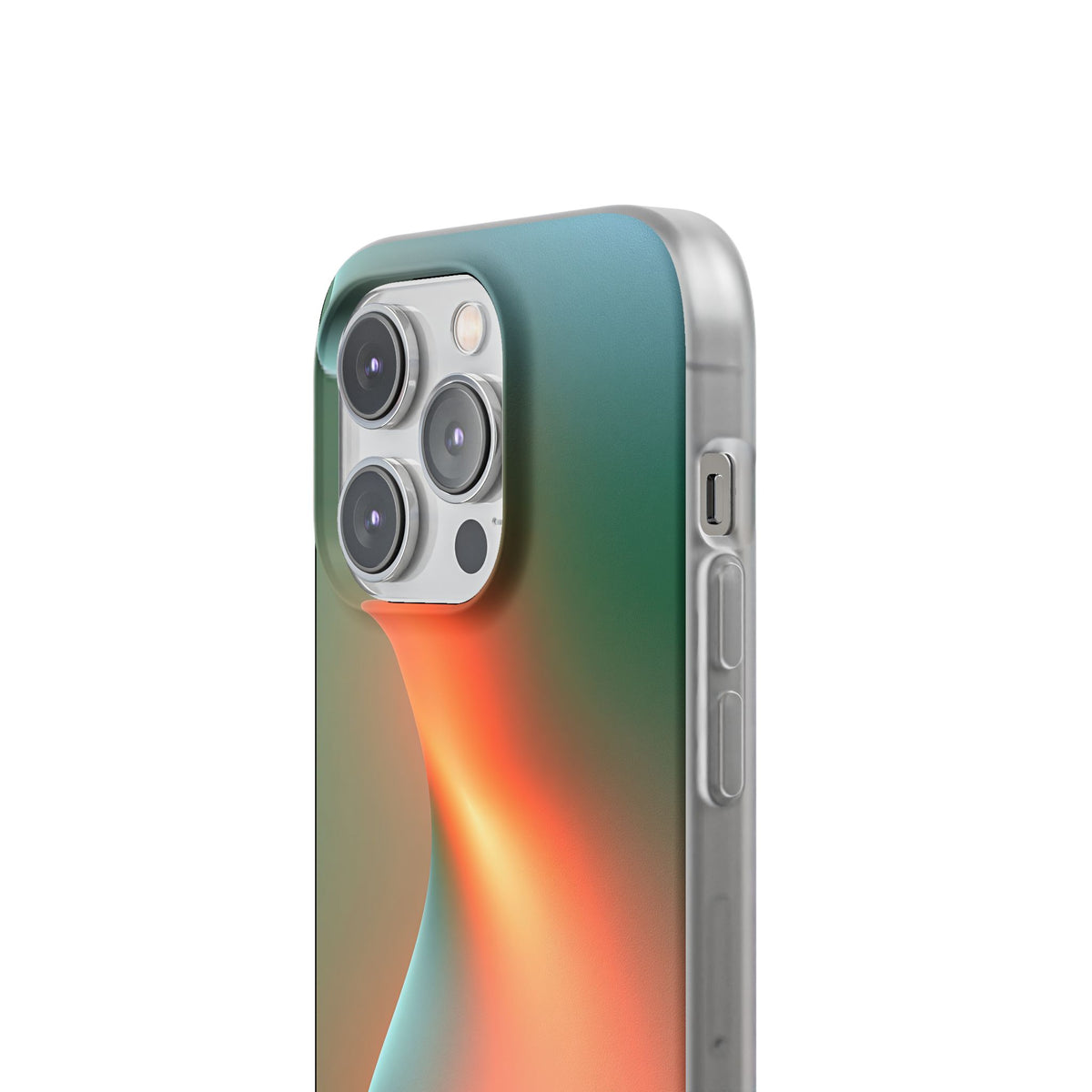 Radiant Contour · Lite Phone Case for iPhone · Orange