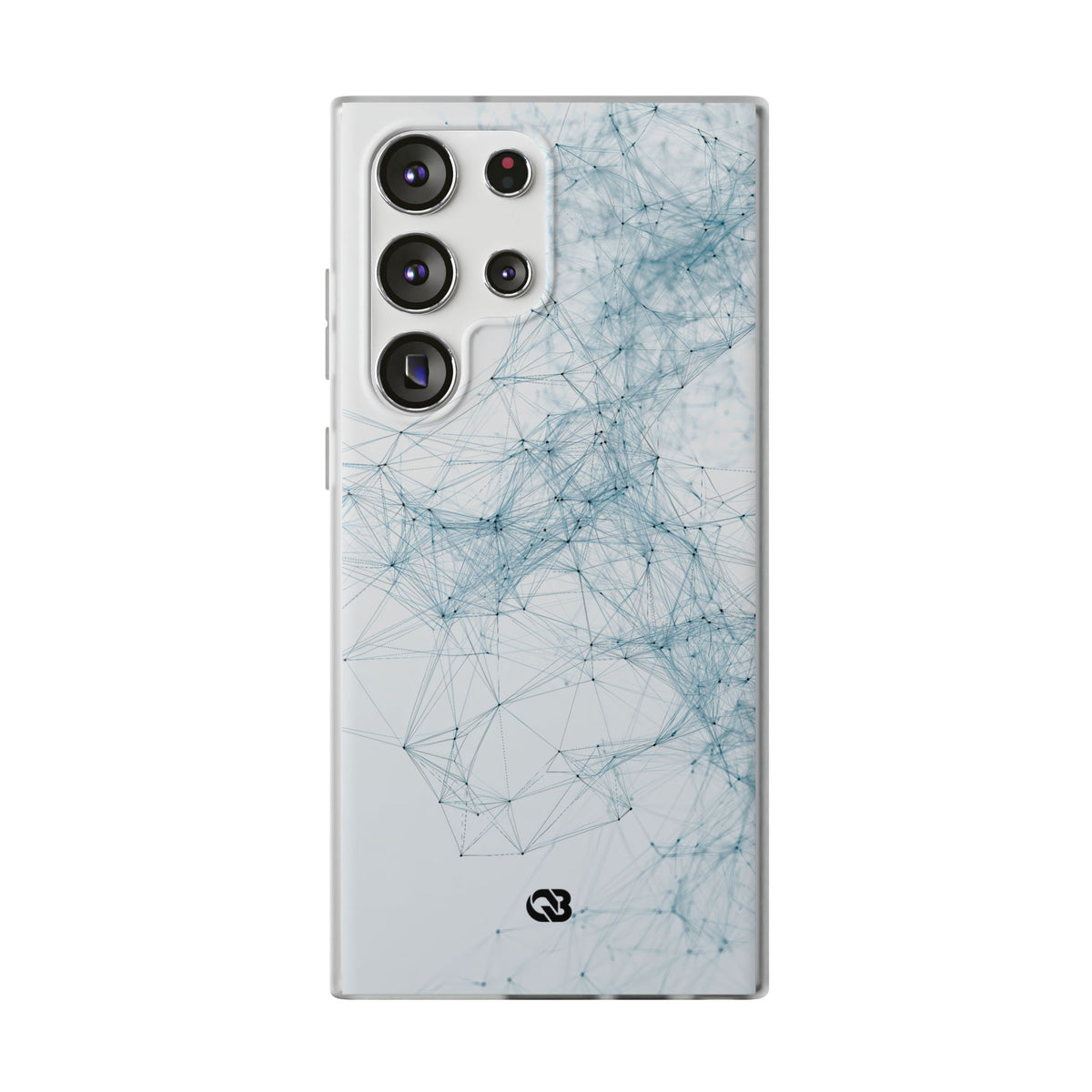 Blue Lite Phone Case for Samsung - Glacial Neural Web