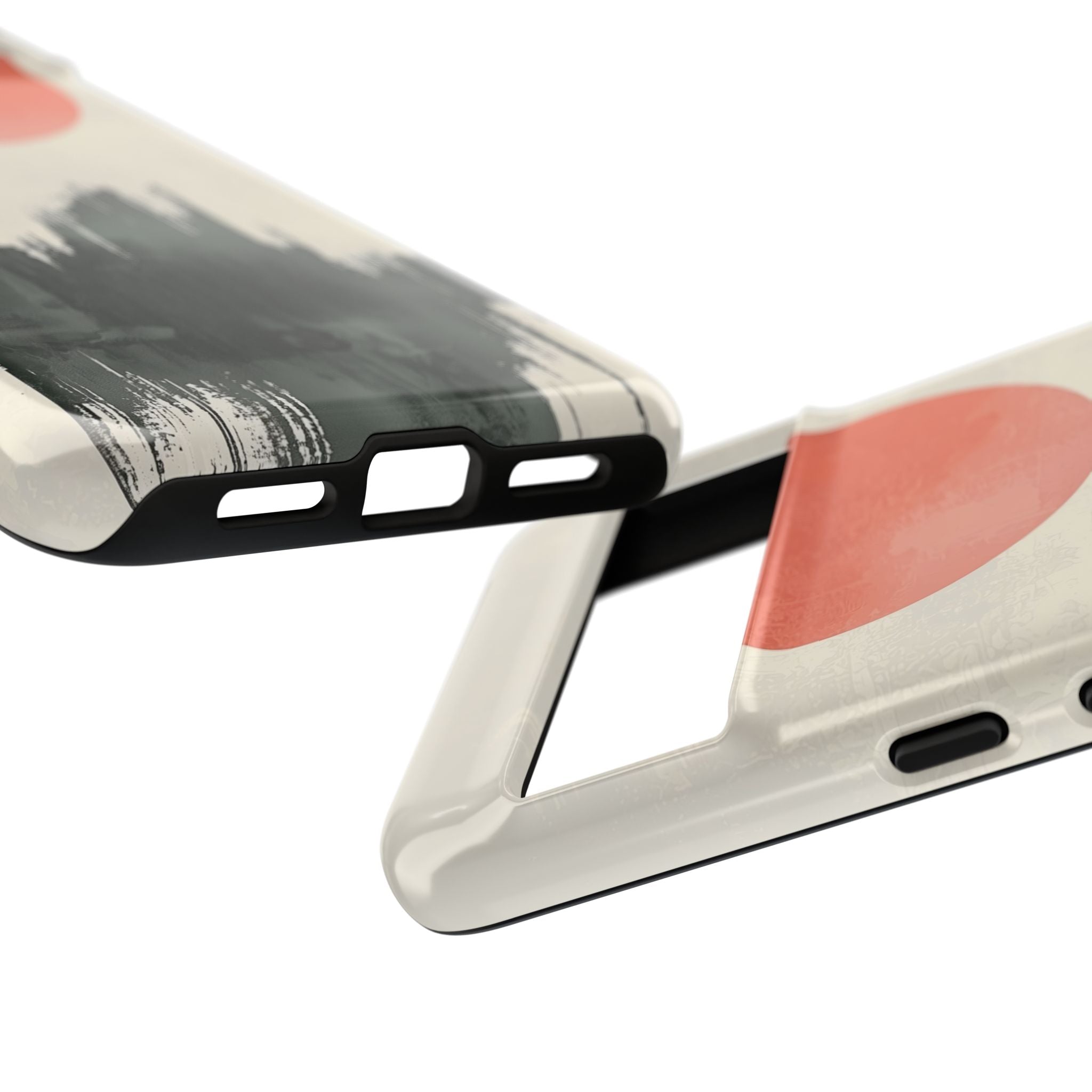 Crimson Sun Strokes · Tough Etui na telefon dla Google Pixel