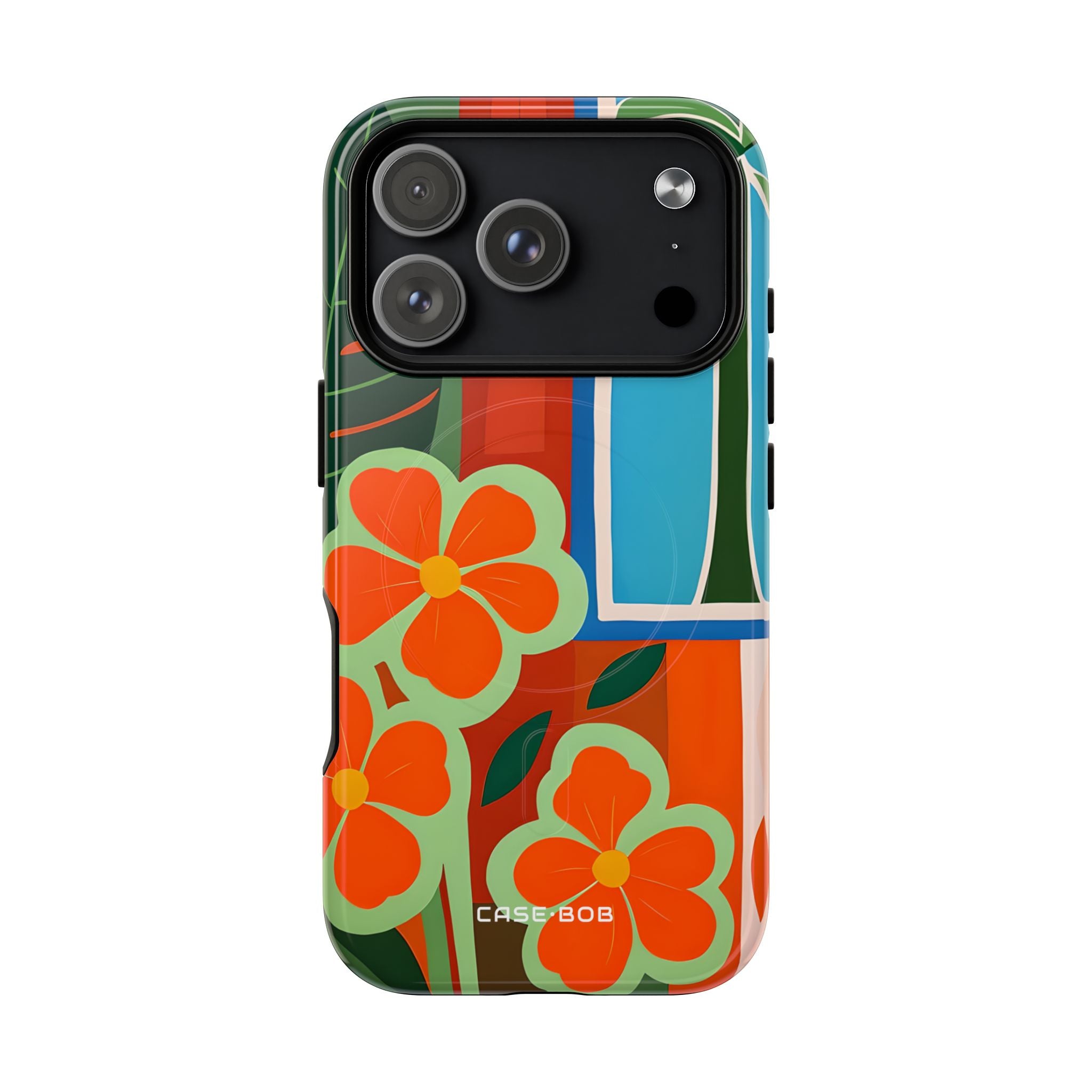 Orange Blossom Burst iPhone 17 Pro Case - Tough+ - CASE•BOB