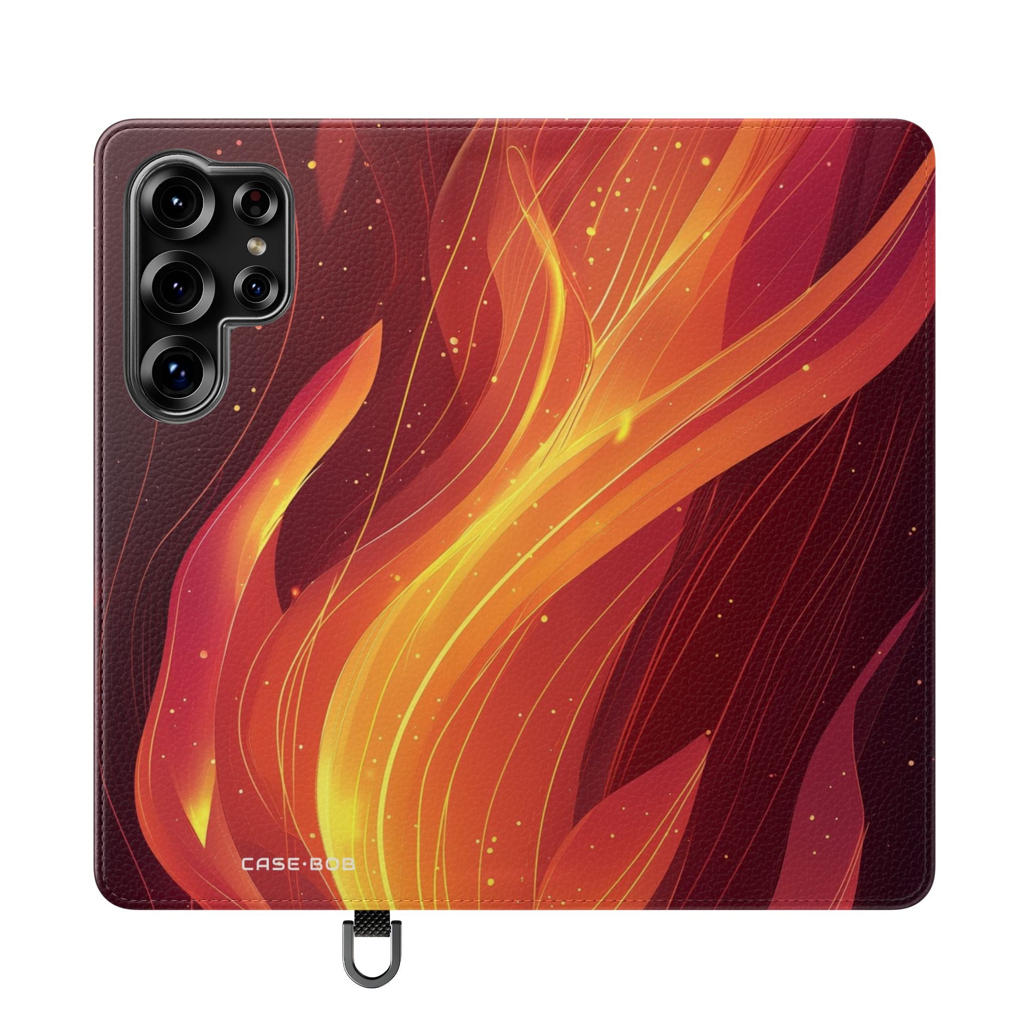 Flaming Ember - Samsung S25 Ultra Case - Wallet