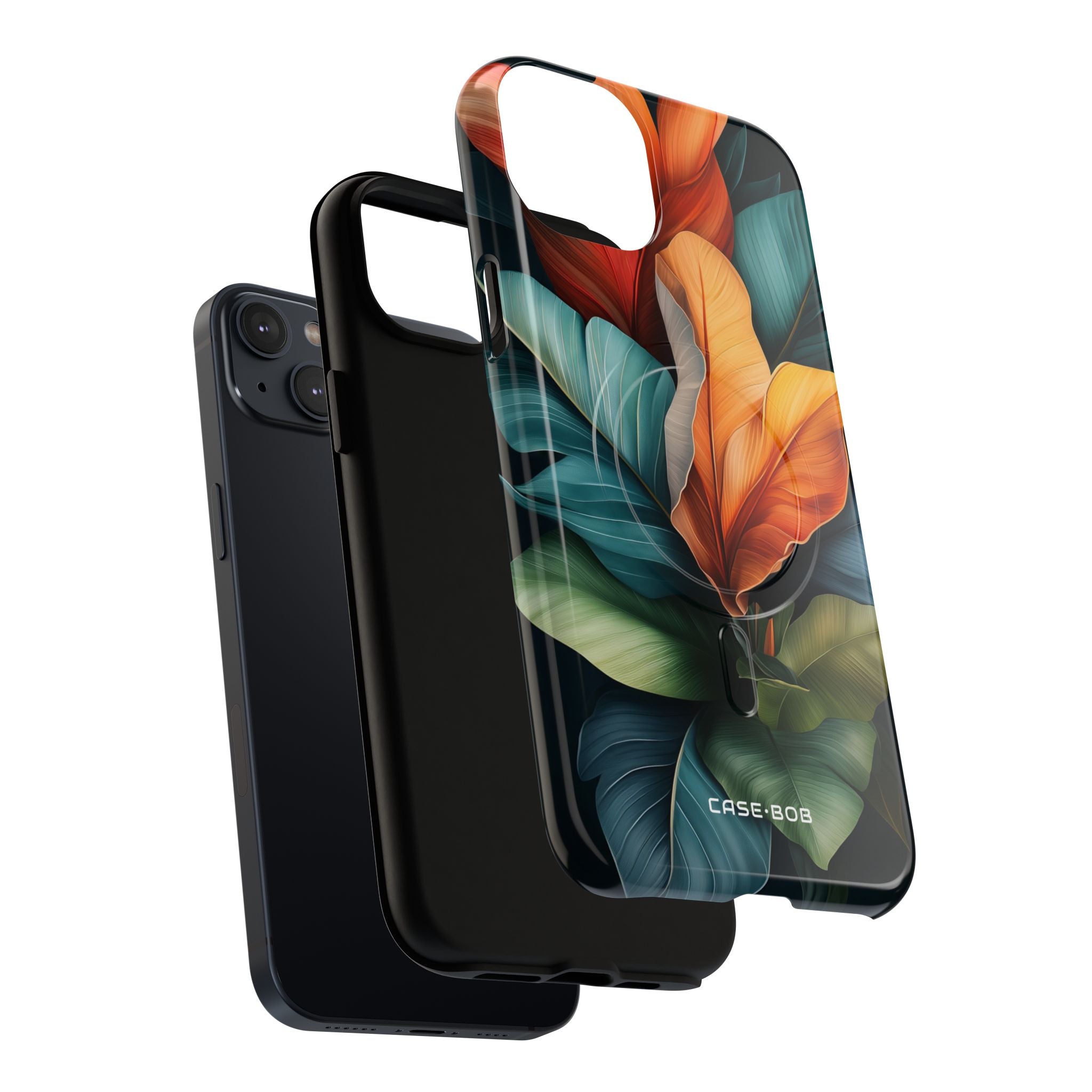 Tropischer Blattburst iPhone 14 Plus Case - Tough+
