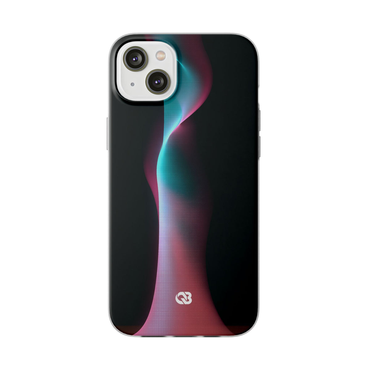 Neon Pixel Flow · Lite Phone Case for iPhone · Black