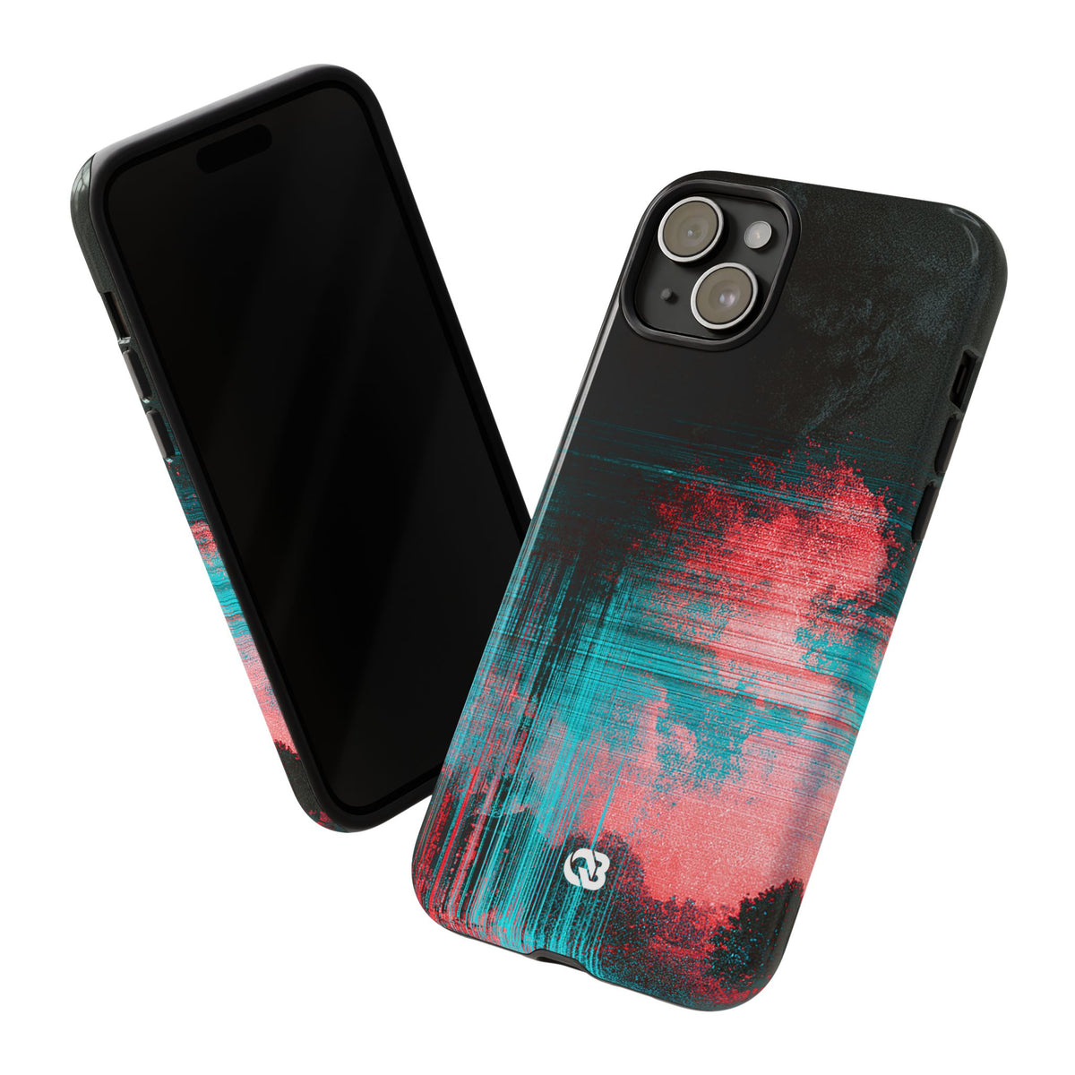 Digital Signal Drift · Tough Phone Case for iPhone · Black