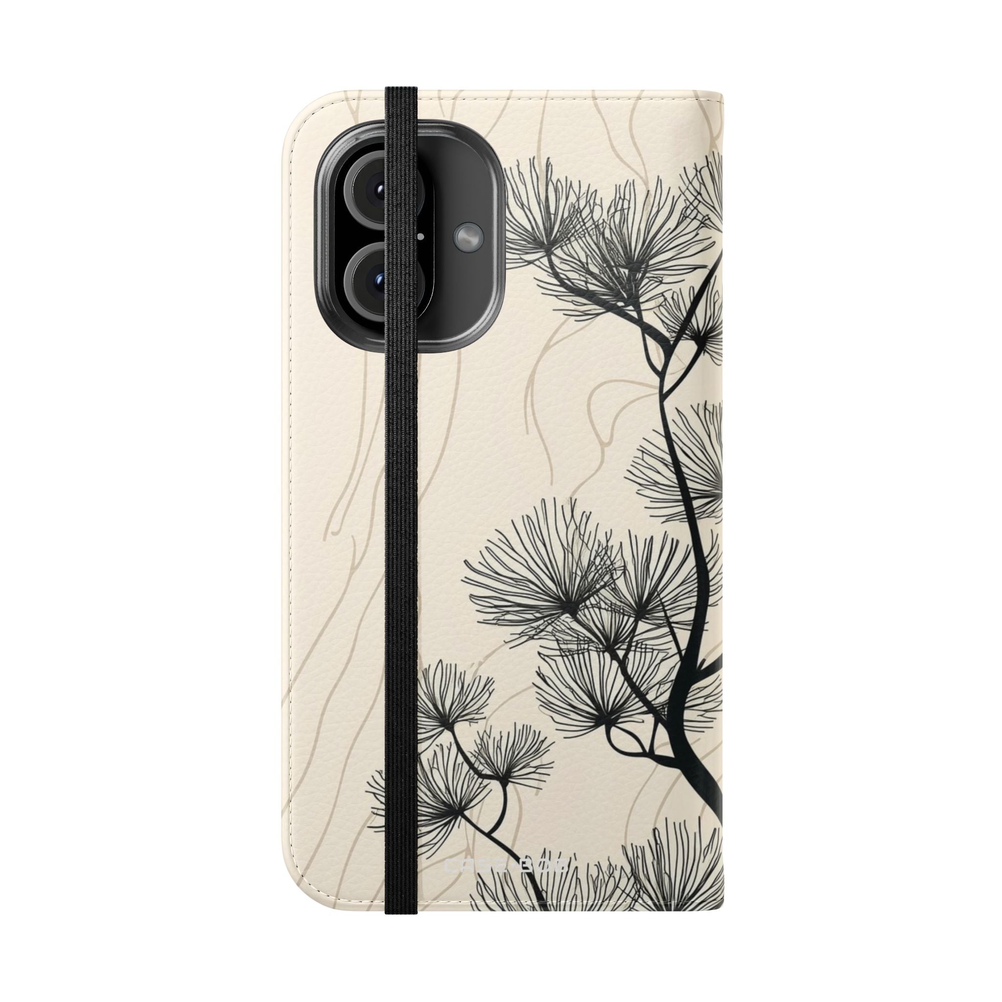 Spiky Tree Sunset - iPhone 16 Case - Lompakko
