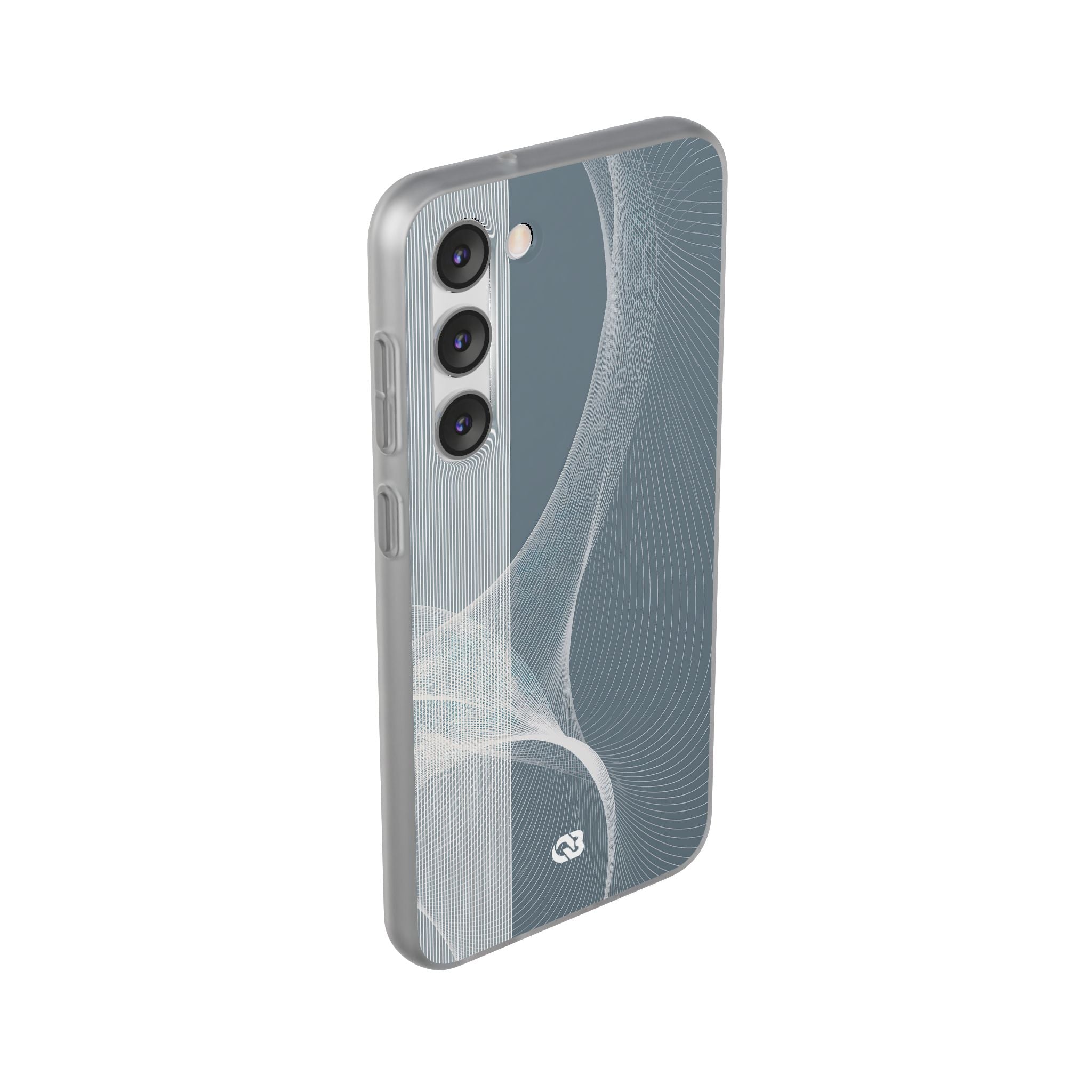 Grey Lite Phone Case for Samsung - Slate Mesh Horizon