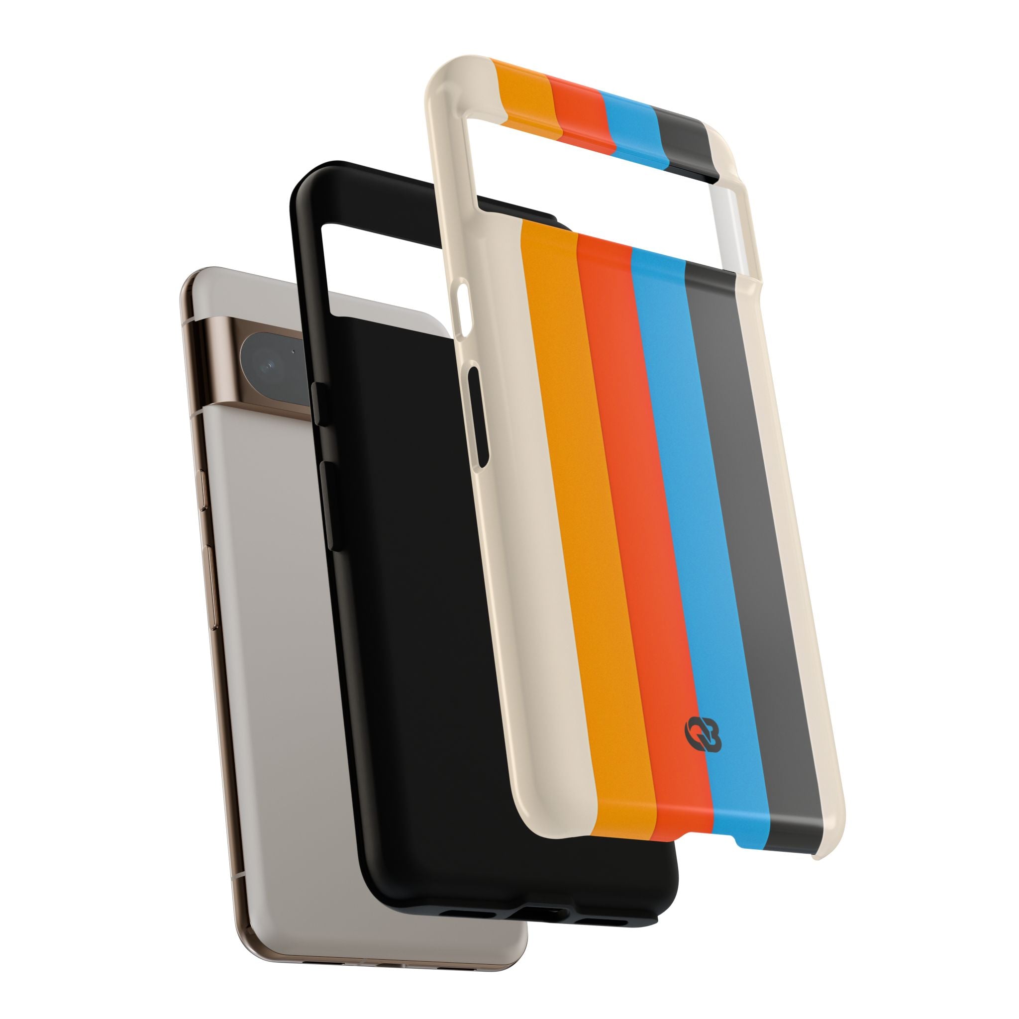 Retro Racing Stripes · Tough Phone Case for Google Pixel