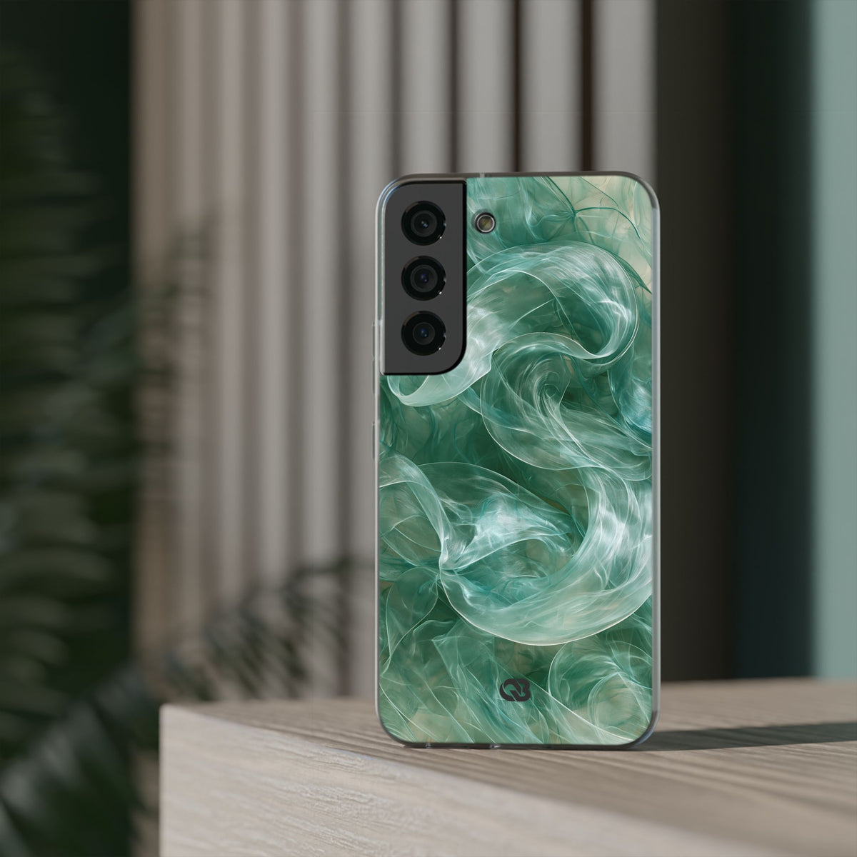 Translucent Aqua Flow · Lite Phone Case for Samsung · Teal