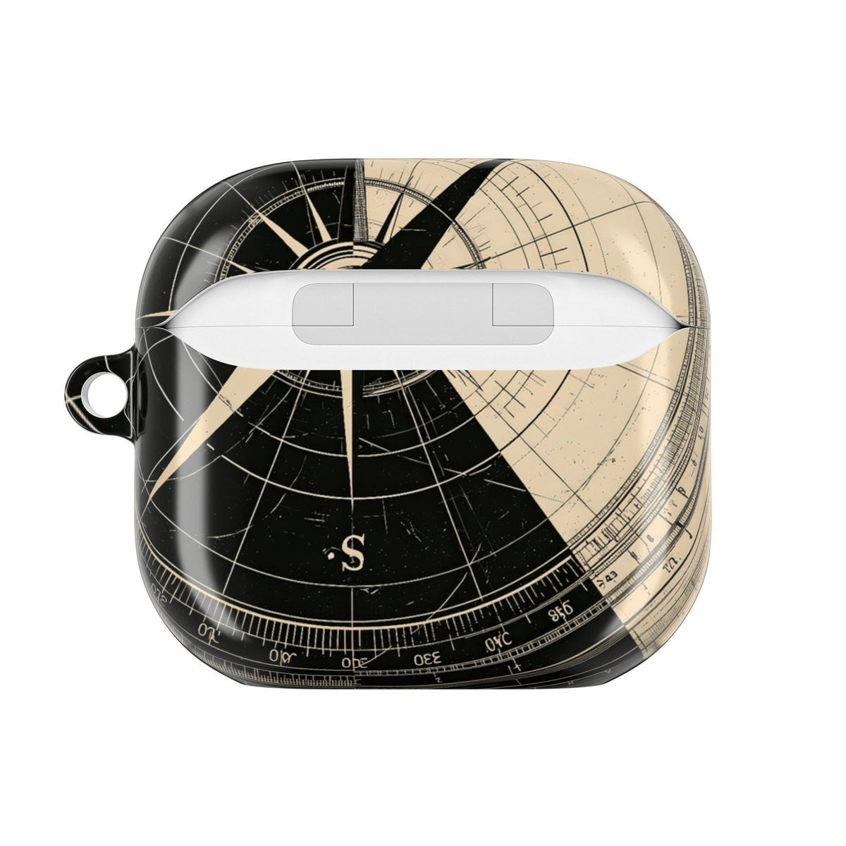 Orbital Meridian · Hard Case for AirPods & AirPods Pro · Black