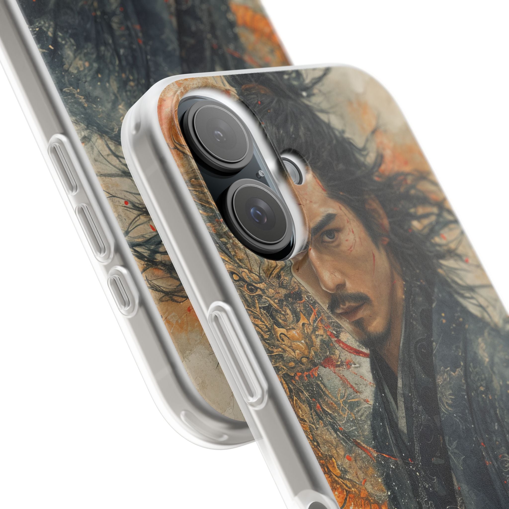 Dragonblade Warrior iPhone 16 Case - Soft