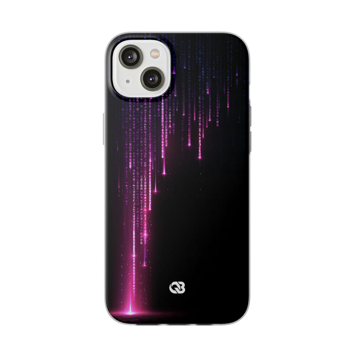 Binary Cascade · Lite Phone Case for iPhone · Black