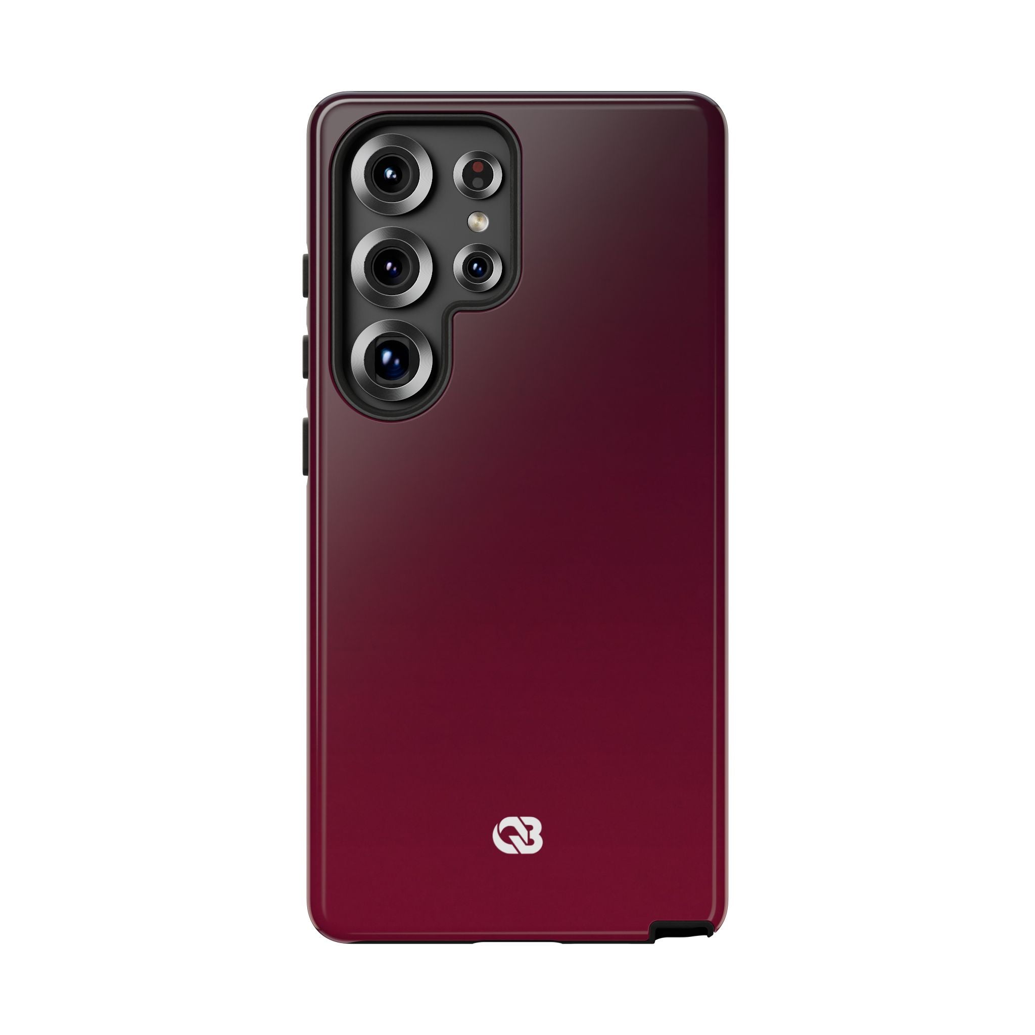 Red Tough Phone Case for Samsung - Deep Sangria Gradient