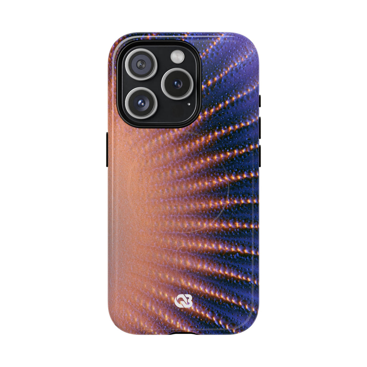Luminous Aura Burst · Tough 2.0 Magnetic Phone Case for iPhone · Blue