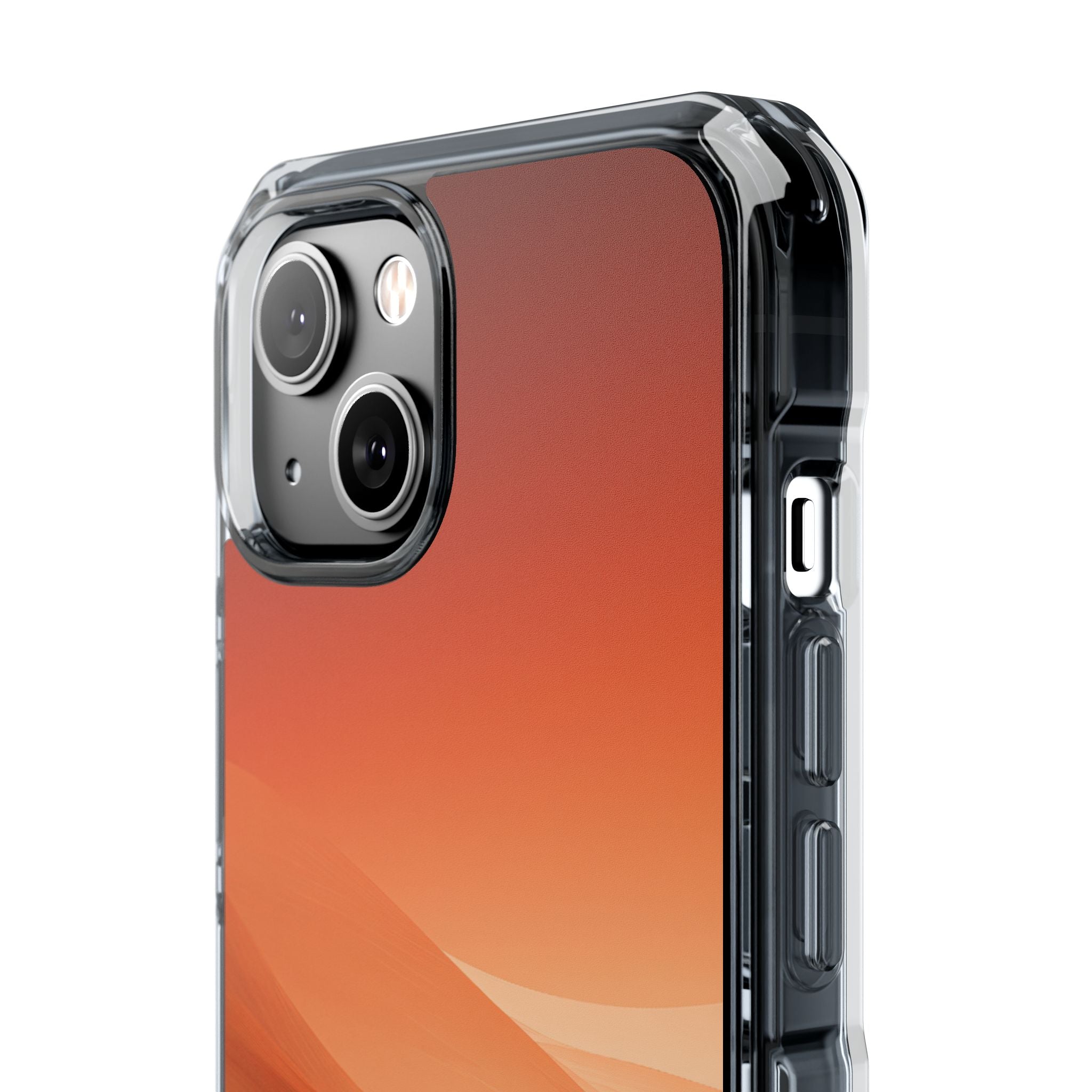Orange Impact MagSafe Phone Case for iPhone - Crimson Dune Gradient