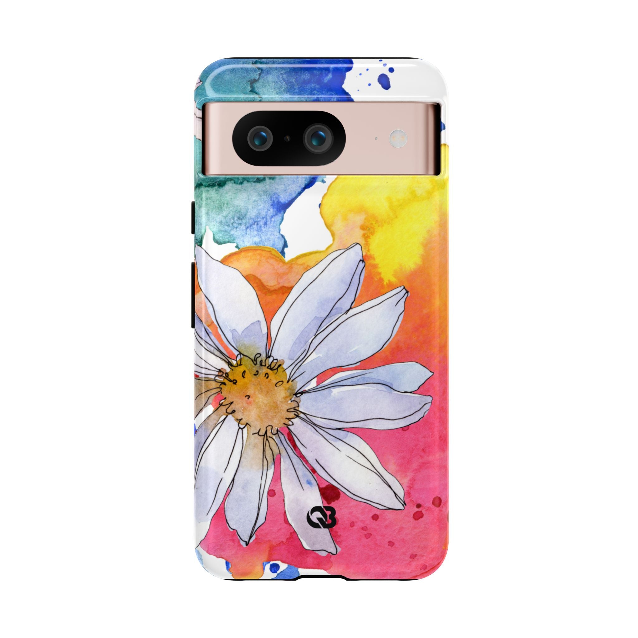 Vivid Bloom Splatter · Tough Handyhülle für Google Pixel
