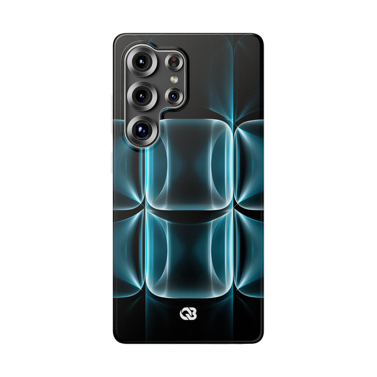 Translucent Cyber Grid · Lite Phone Case for Samsung · Teal