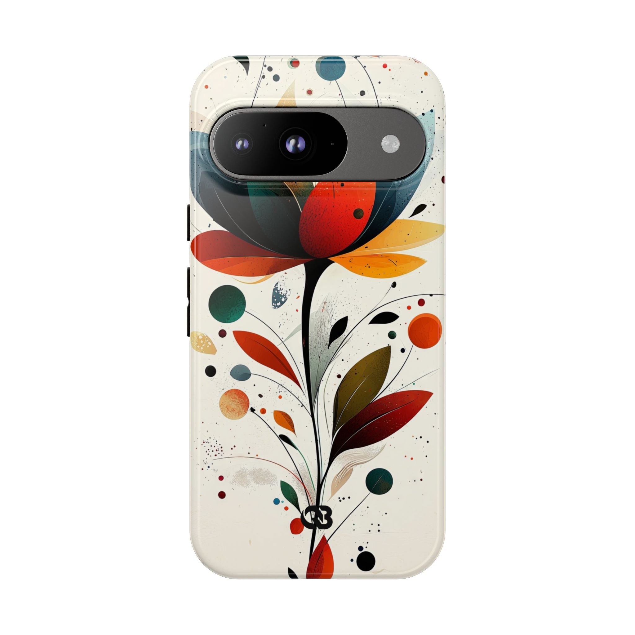 Burnt Petal Abstract · Tough Phone Case for Google Pixel