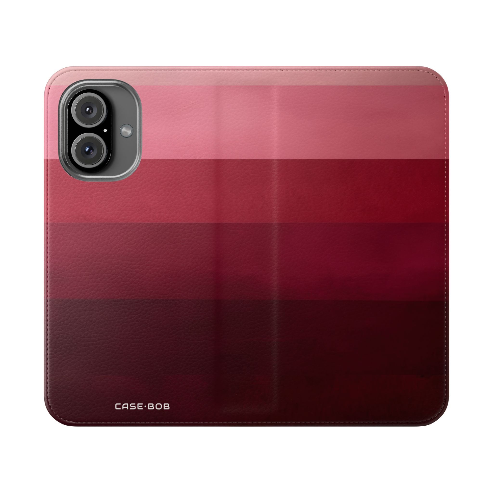 Blushing Stripes - iPhone 16 Case - Portemonnee