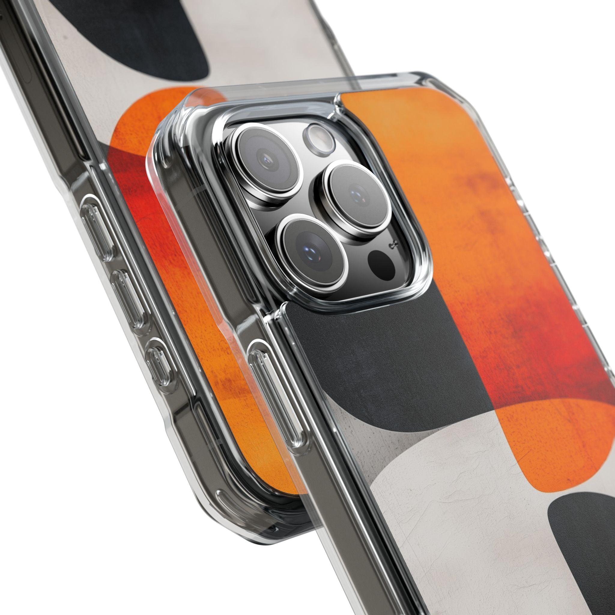 Burnt Amber Flow · Impact Handyhülle für iPhone · Magsafe