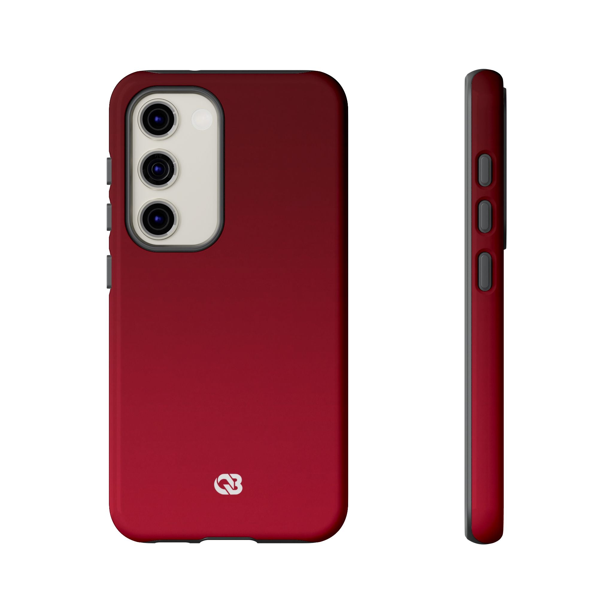 Red Tough Phone Case for Samsung - Crimson Velvet Fade
