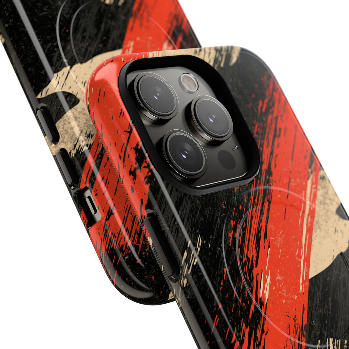 Urban Slash Camo · Tough 2.0 Magnetic Phone Case for iPhone · Black