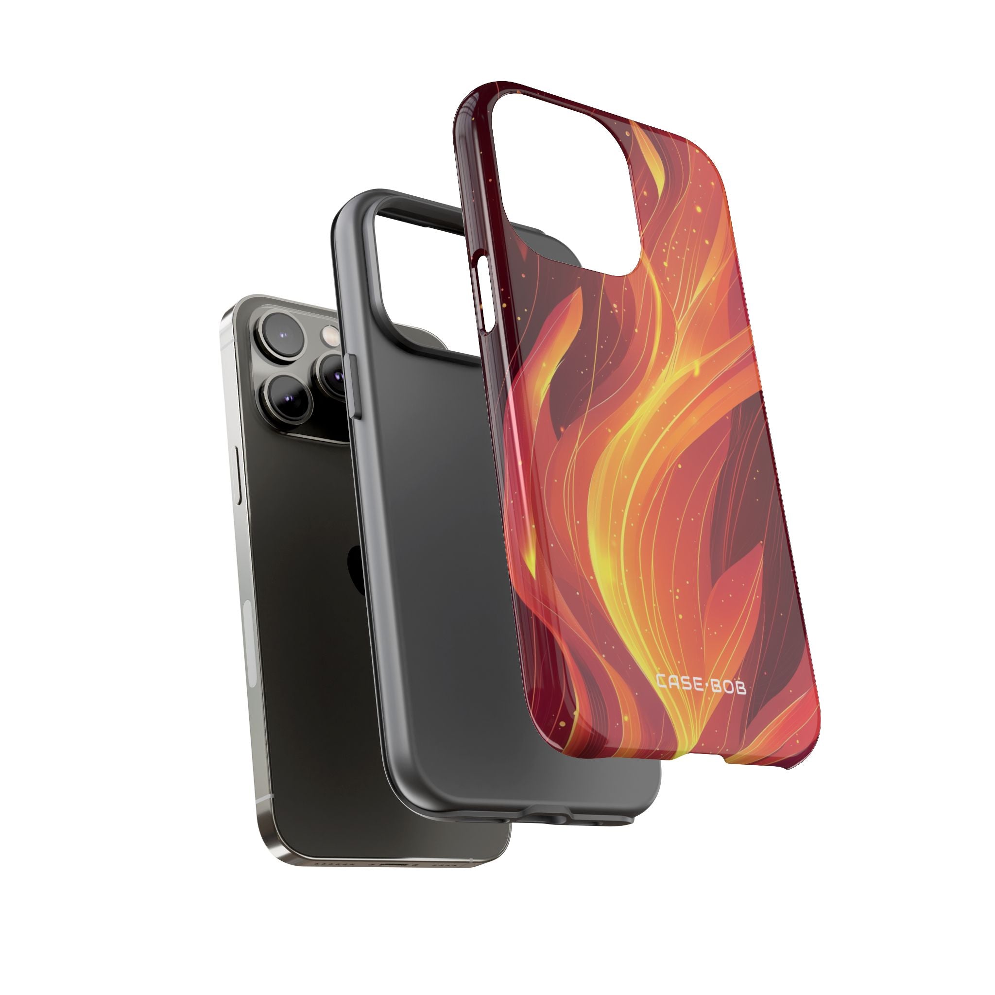 Flaming Flow iPhone 14 Pro Max - Kova suojakotelo