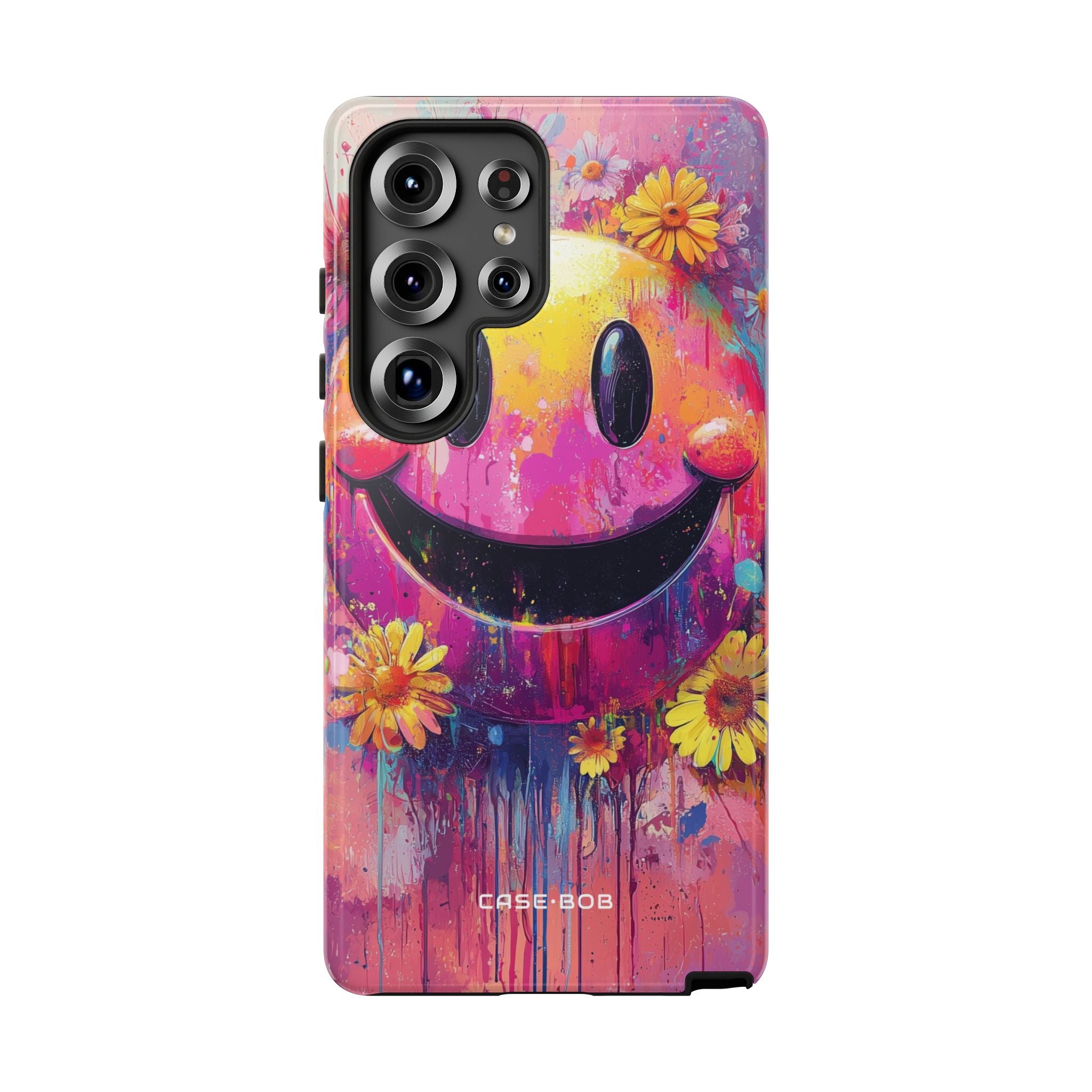 Smiley Bloom Samsung S25 Ultra Case - Tough