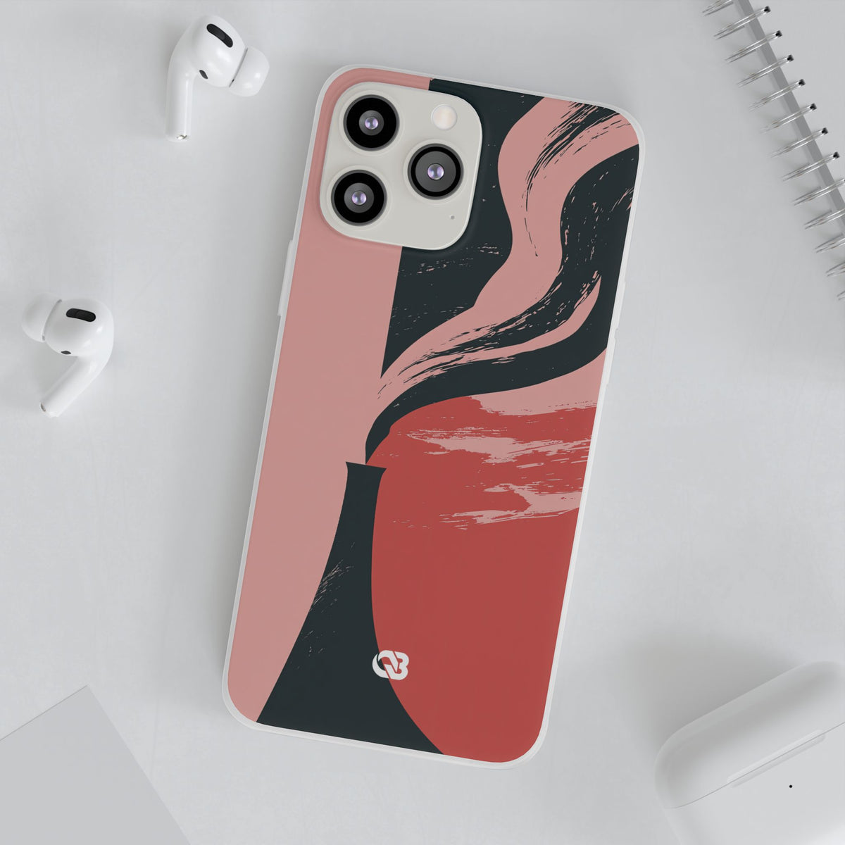 Crimson Horizon · Lite Phone Case for iPhone · Red