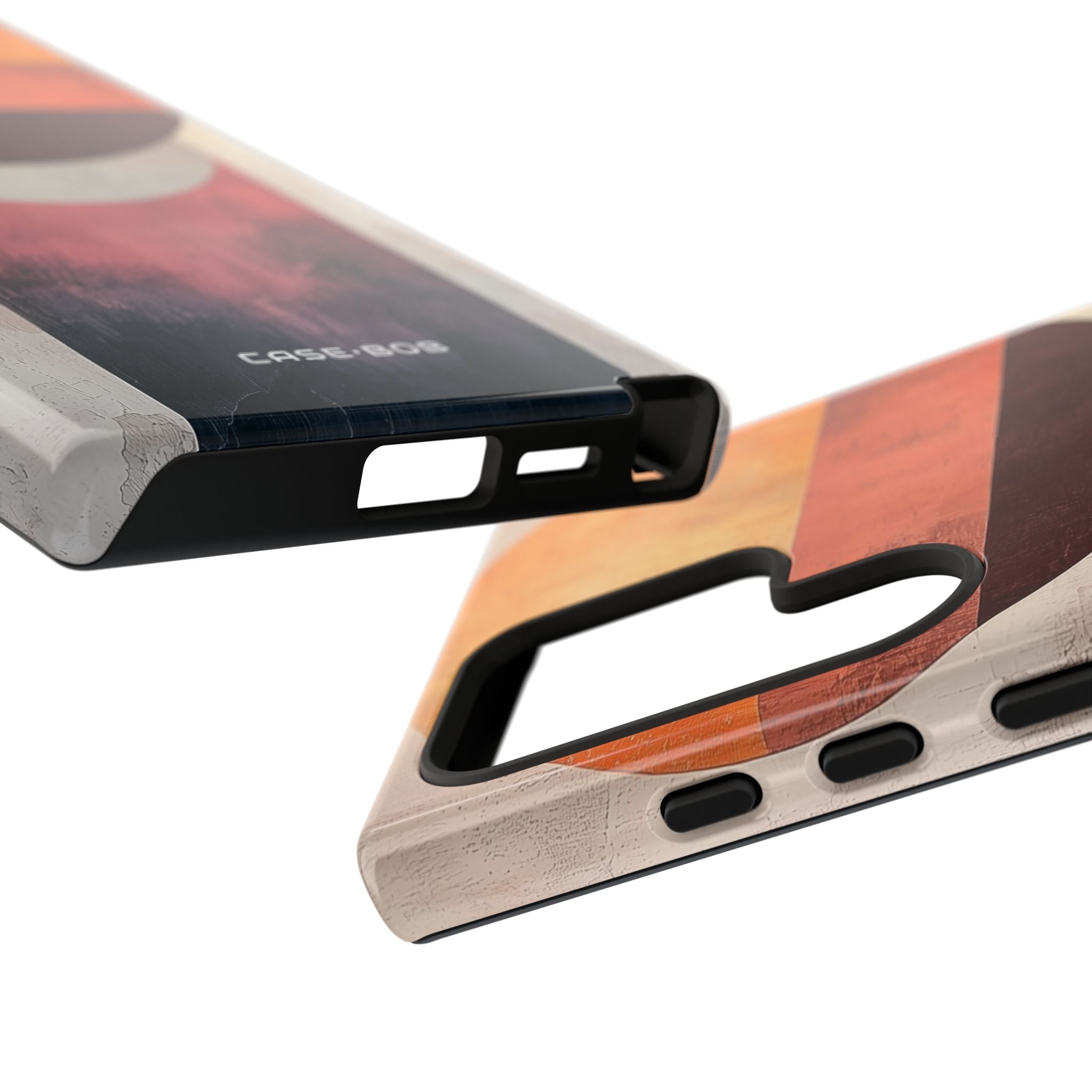 Sunset Orb Samsung S24 Ultra Skal - Tough