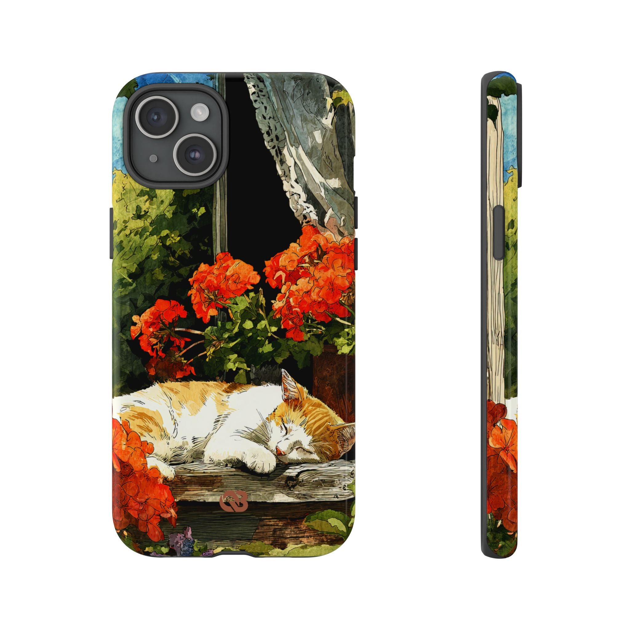 Sleeping Ginger Bloom · Tough Phone Case for iPhone