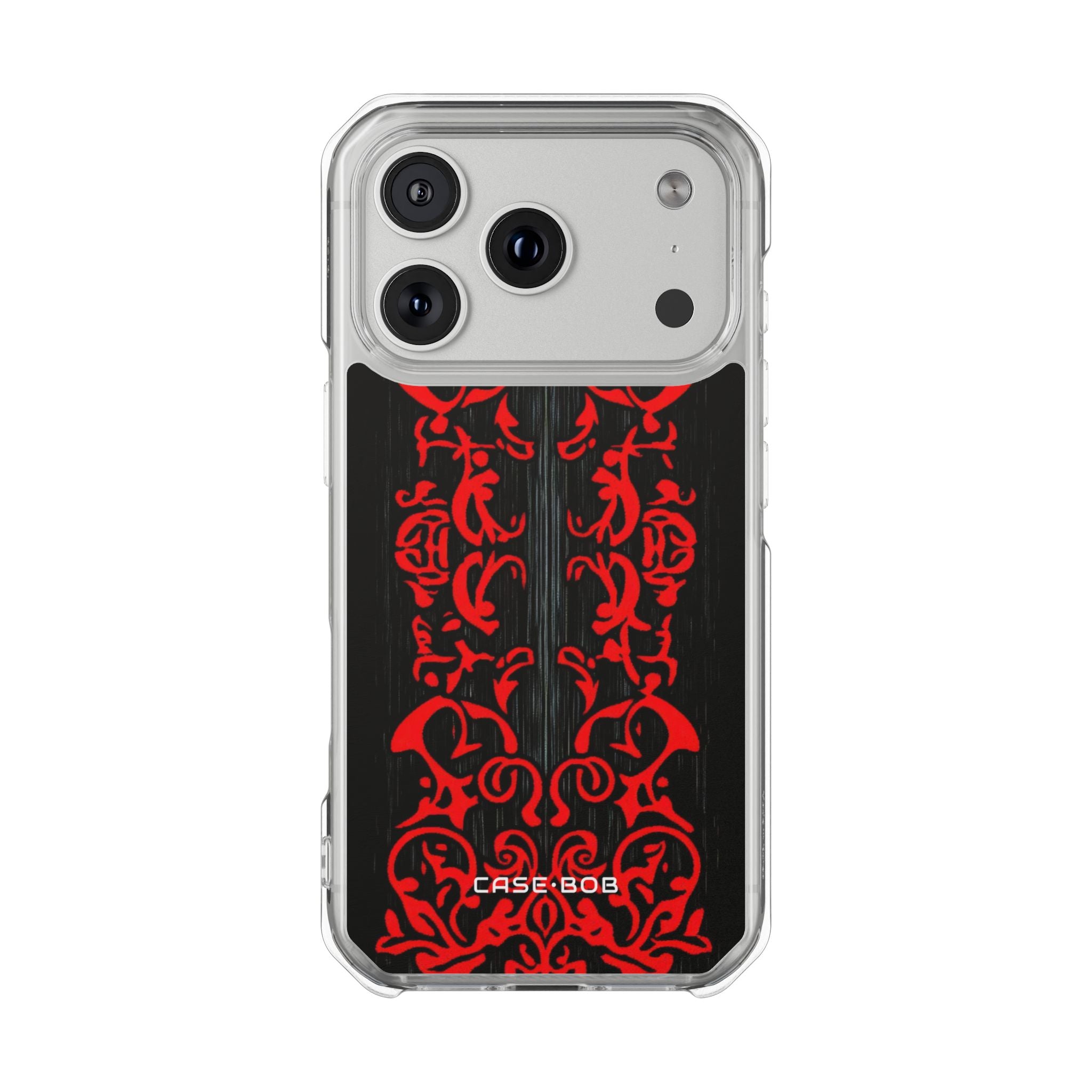 Crimson Cascade iPhone 17 Pro Case - Impact