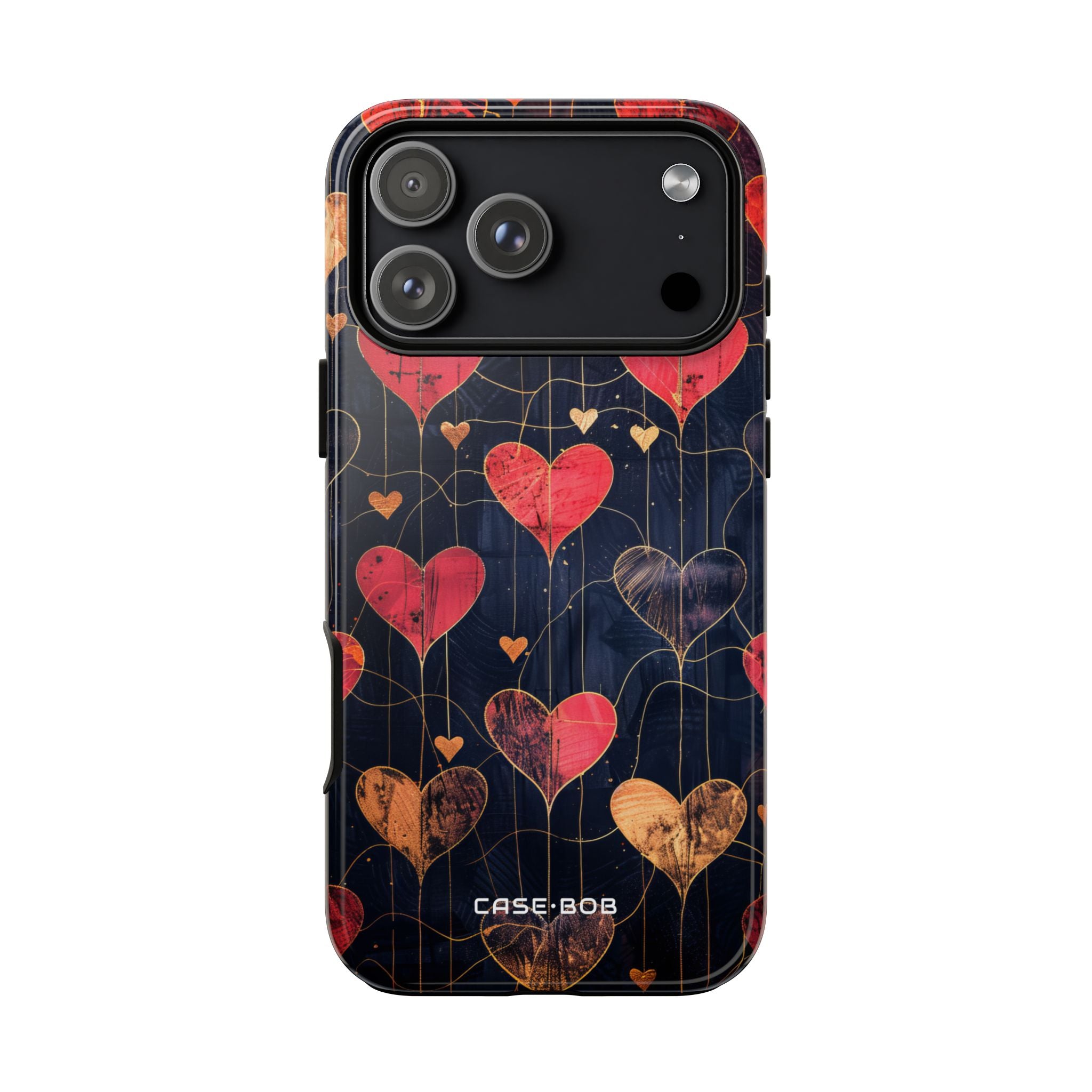 Golden Hearts Network iPhone 17 Pro Max Case - Tough - CASE•BOB