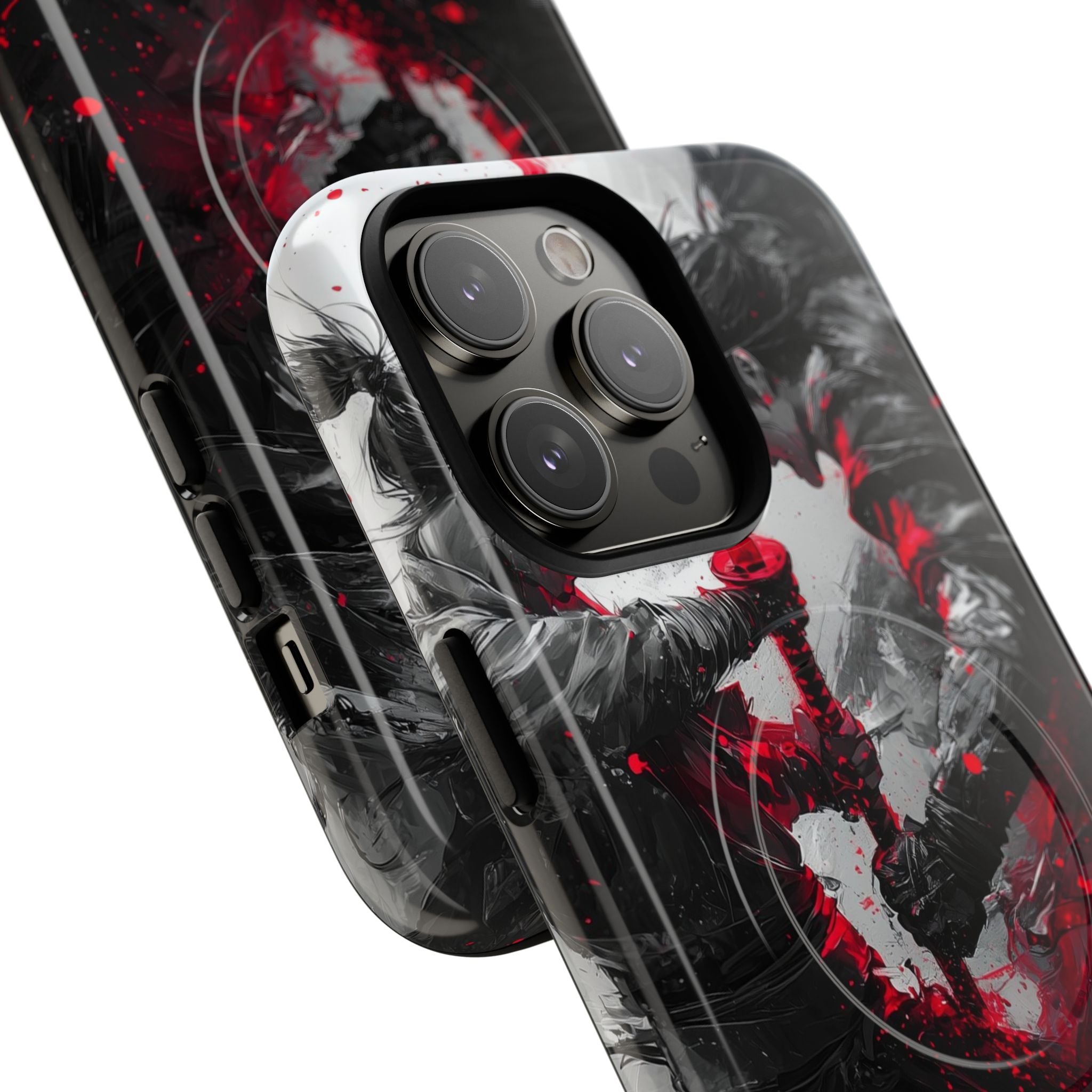 Shattered Crimson Duel · Tough+ Phone Case for iPhone · Magsafe