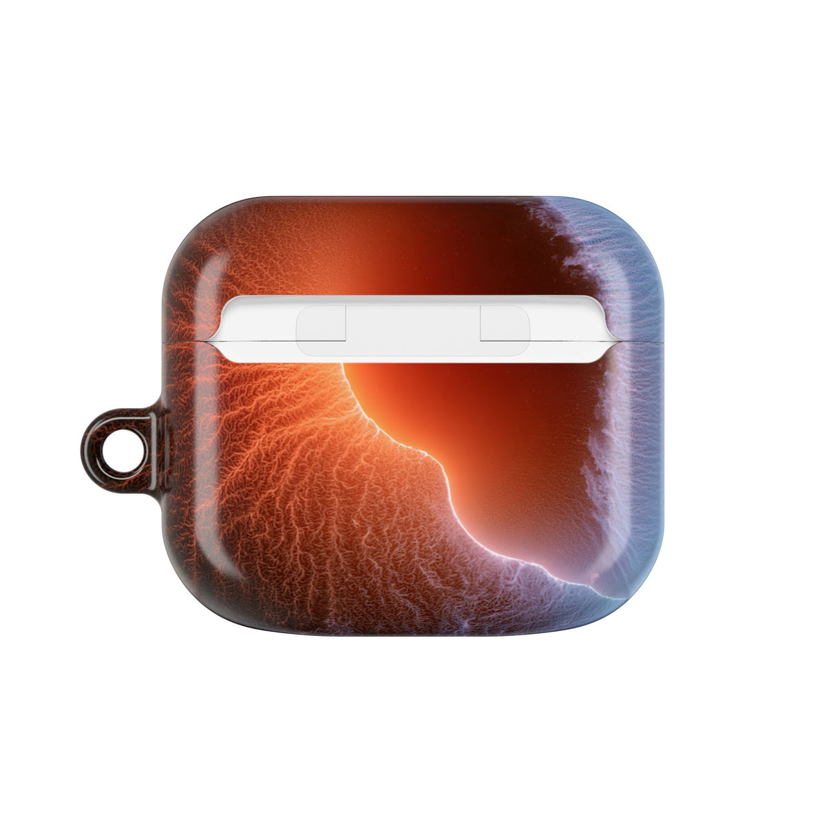Thermal Aura Pulse · Hard Case for AirPods & AirPods Pro · Blue