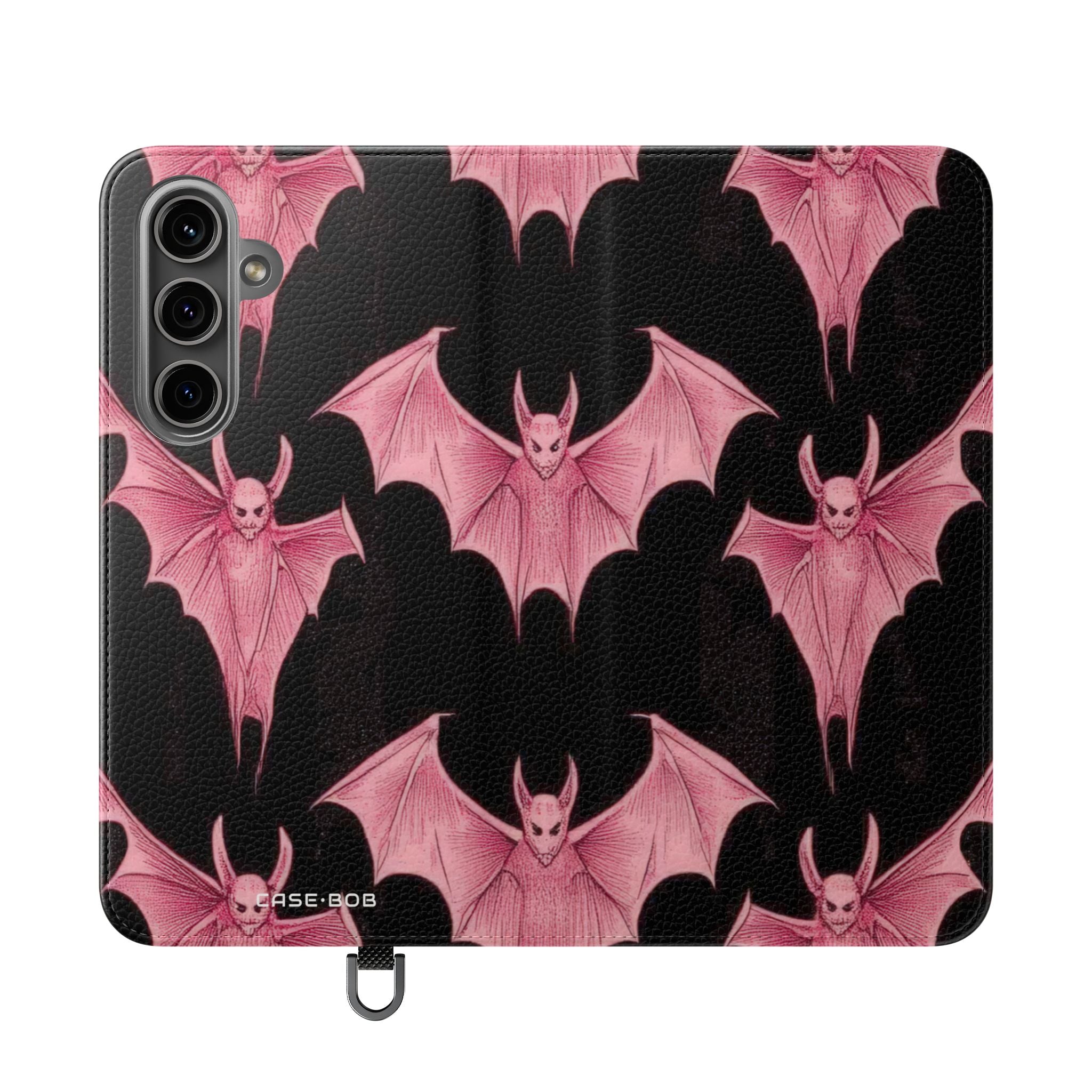 Pink Batwave - Samsung S24 Plus Case - Wallet