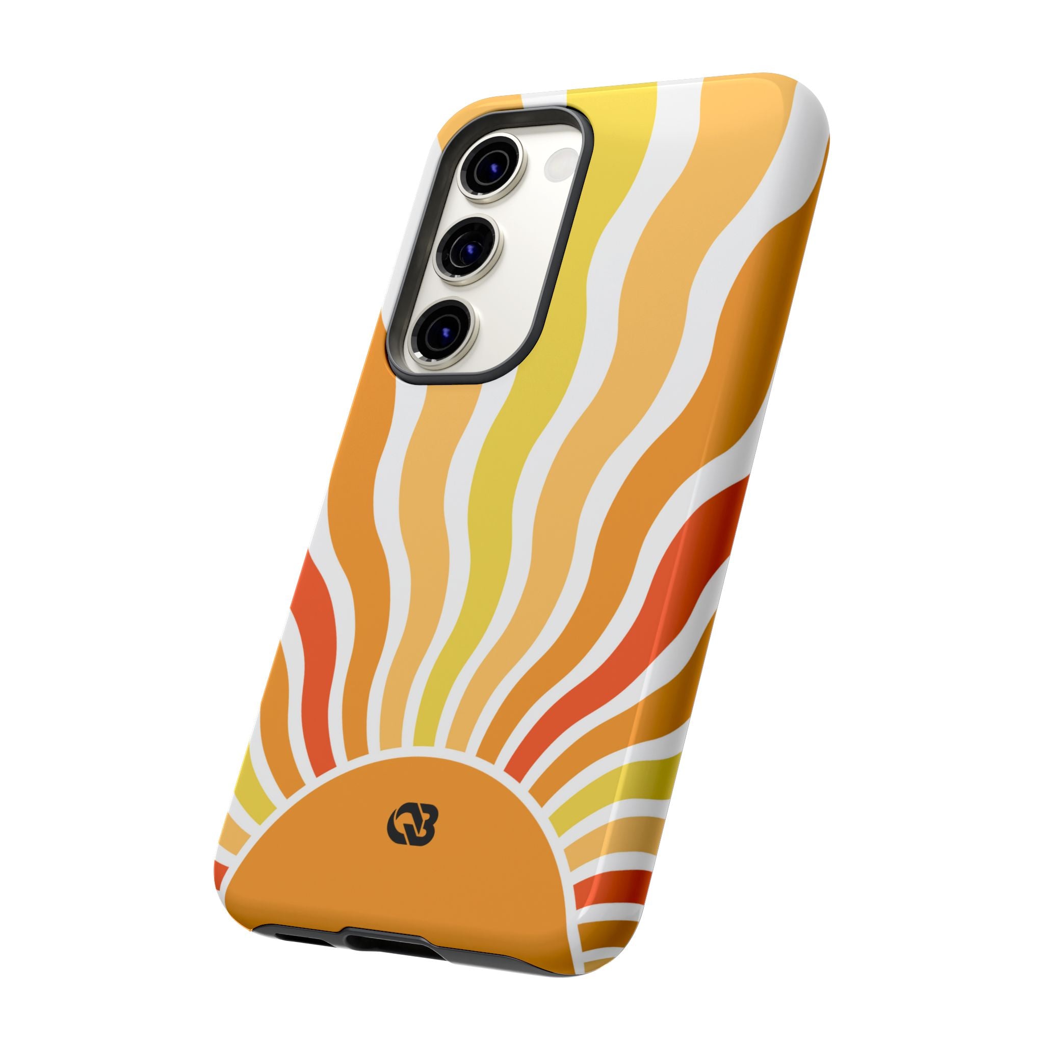 Amber Solar Waves · Tough Phone Case for Samsung