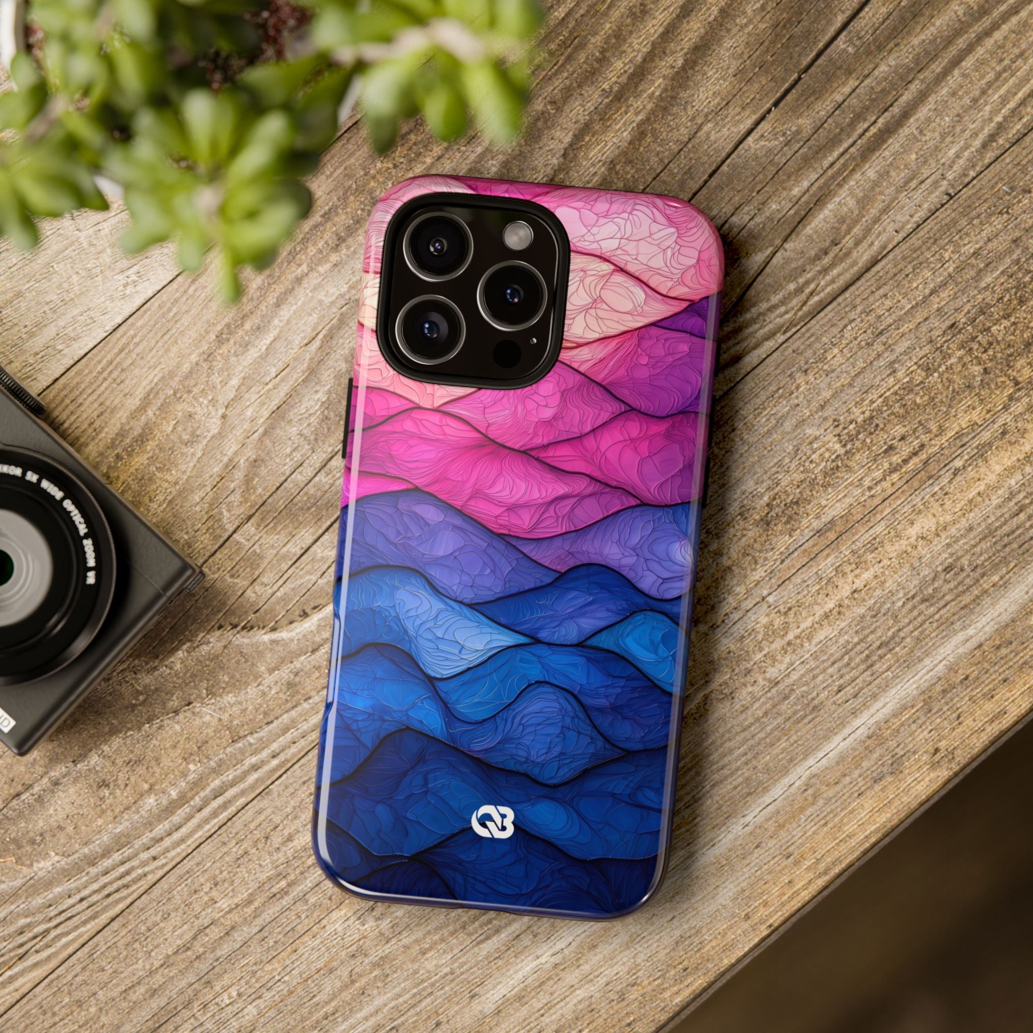 Electric Ridge Flow · Tough Phone Case for iPhone