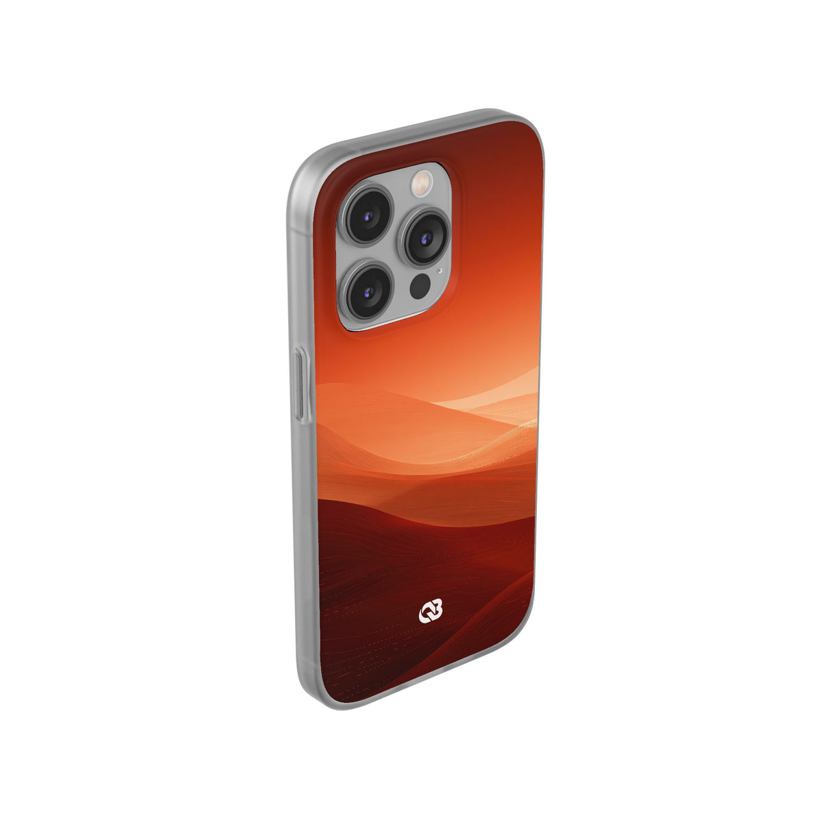 Terracotta Dune Ridges · Lite Phone Case for iPhone · Orange