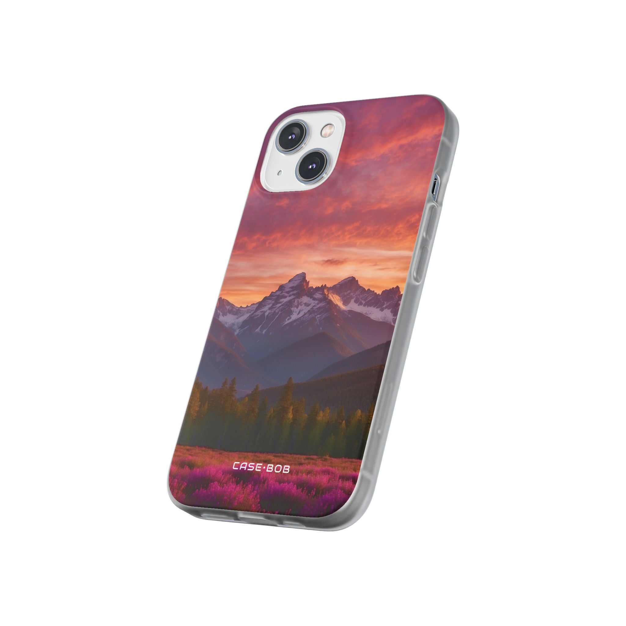 Snowcap Bloom iPhone 14 Skal - Mjuk