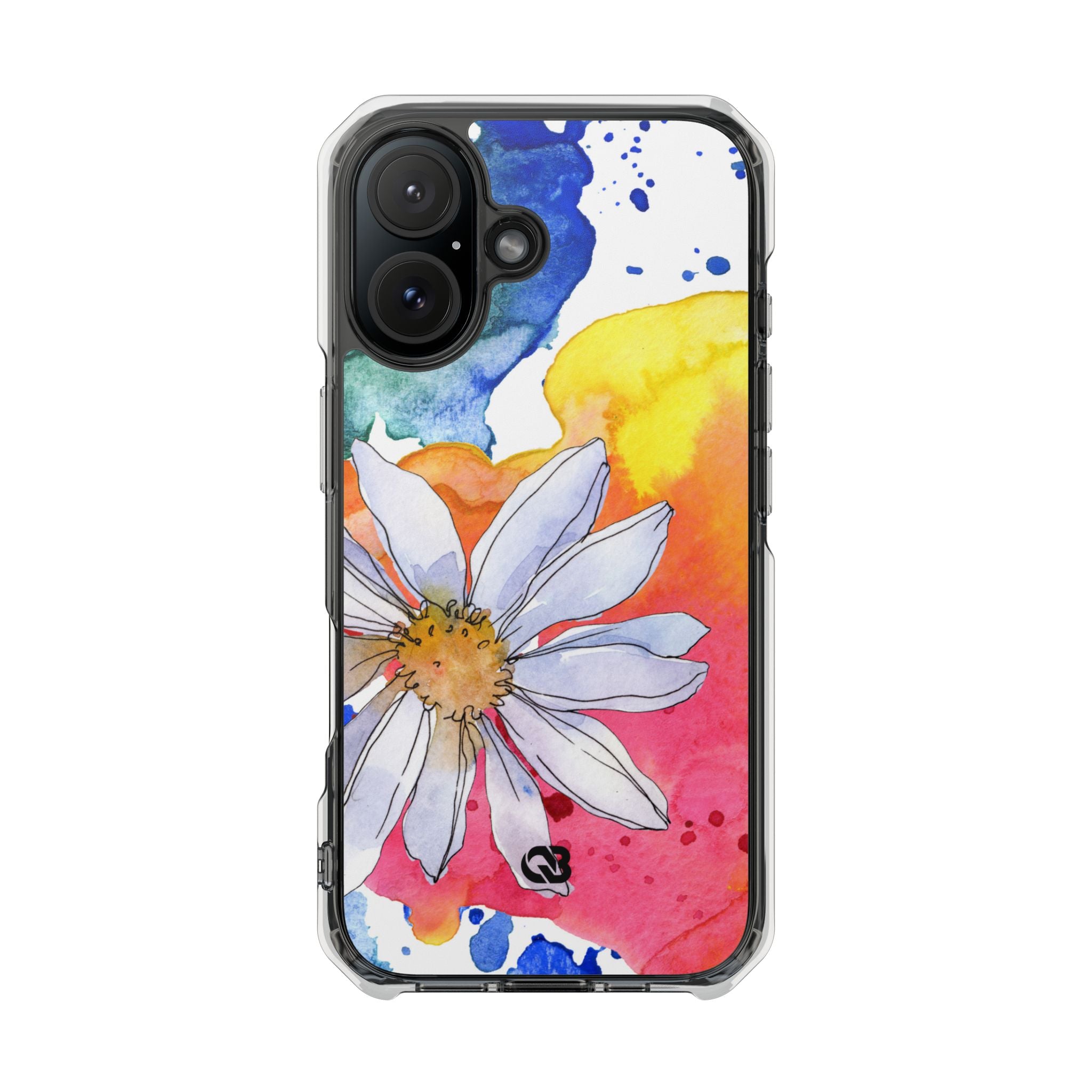 Vivid Bloom Splatter · Impact Phone Case for iPhone · Magsafe